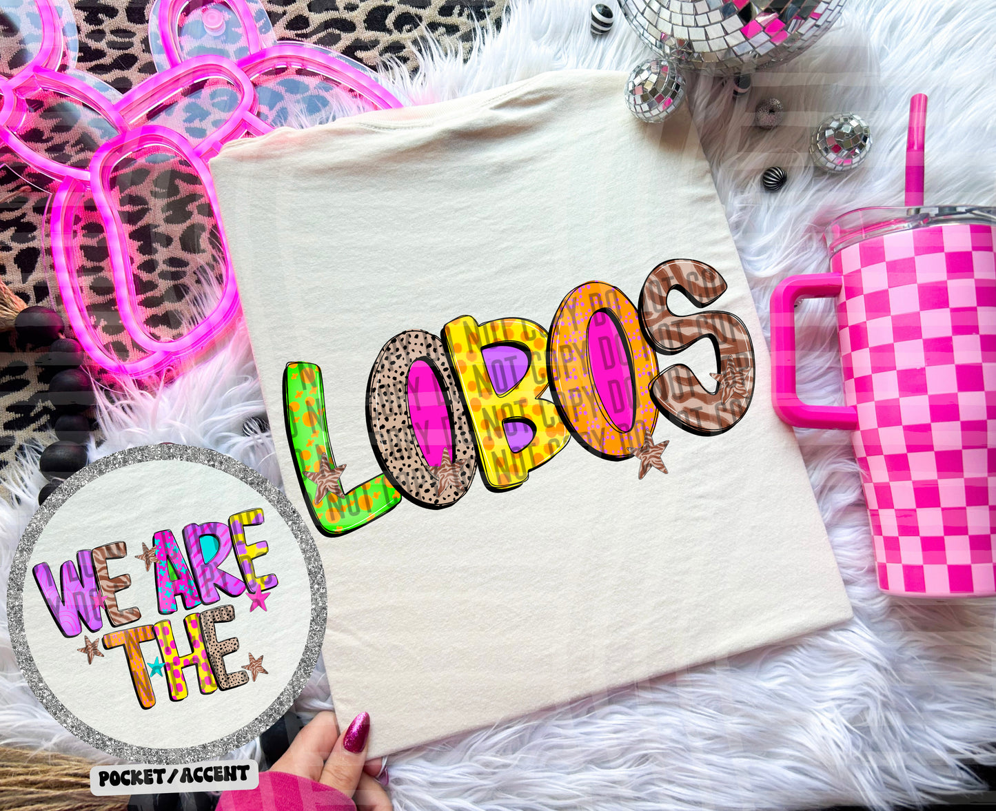 Funky Mix Up - Optional POCKET - Custom + Dropdown  - 300 dpi Digital Download