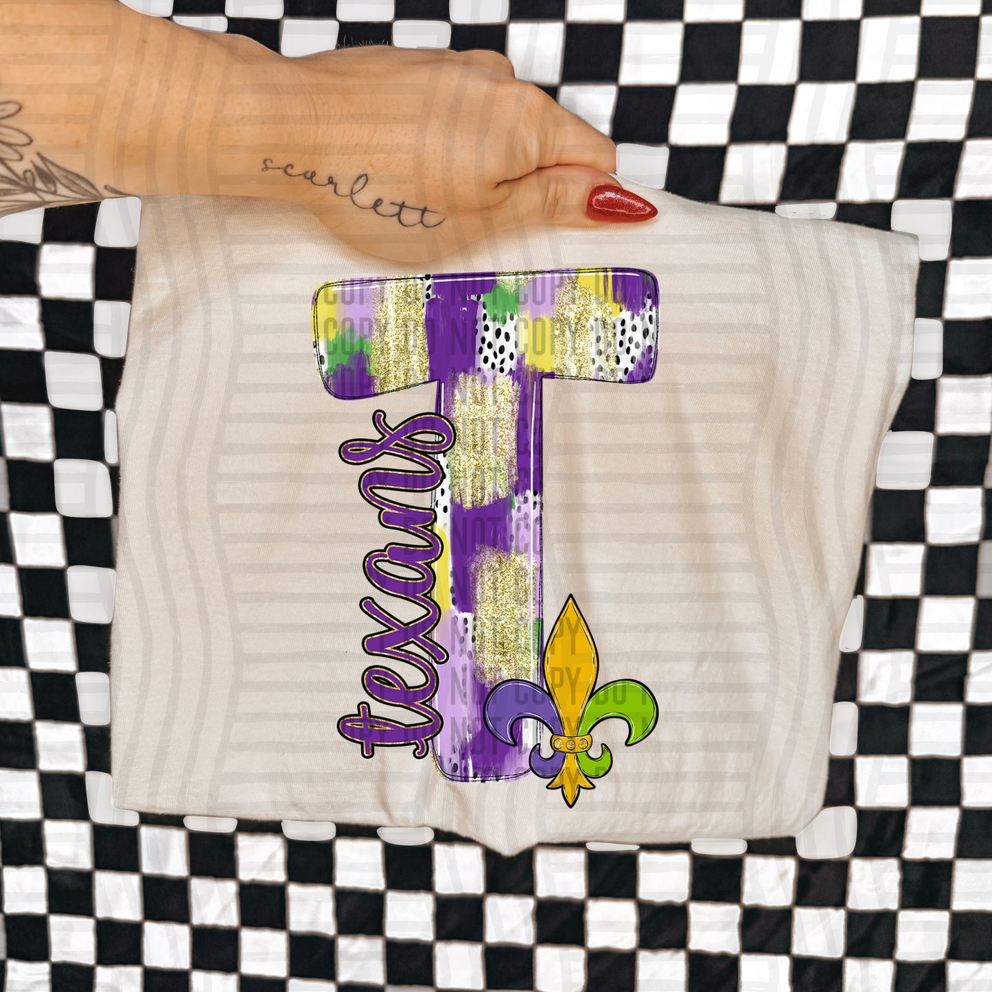 Mardi Mascots Custom + Dropdown  - 300 dpi Digital Download