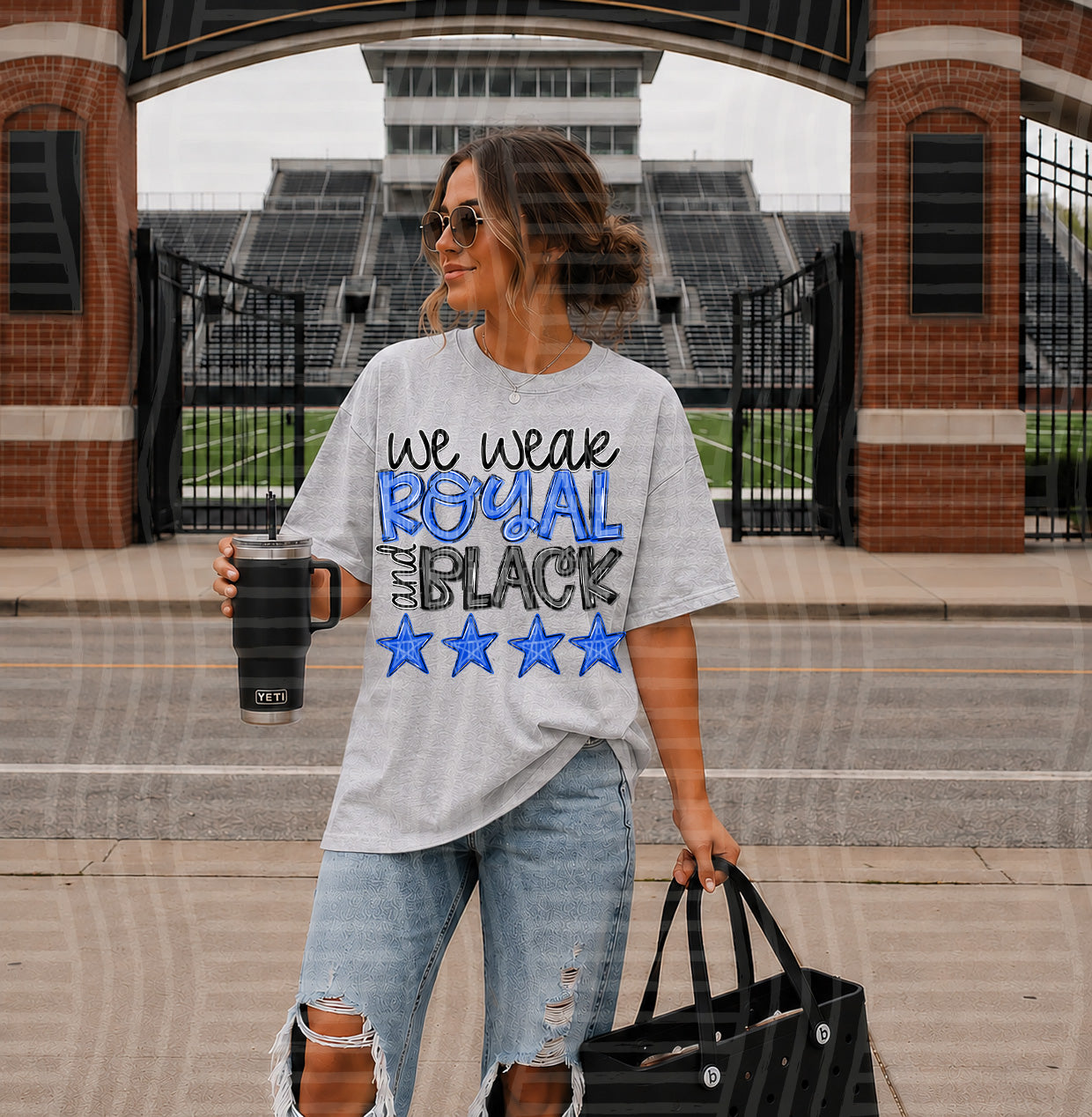 We Wear COLORS - Custom + DROPDOWN - 300 DPI digital download
