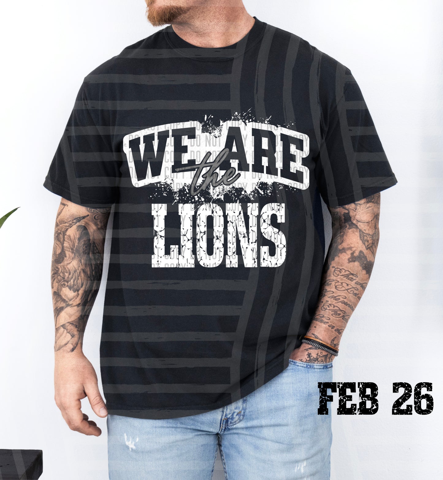 We are the (Ink splatter) - Custom - Dropdown menu - 300 DPI digital design