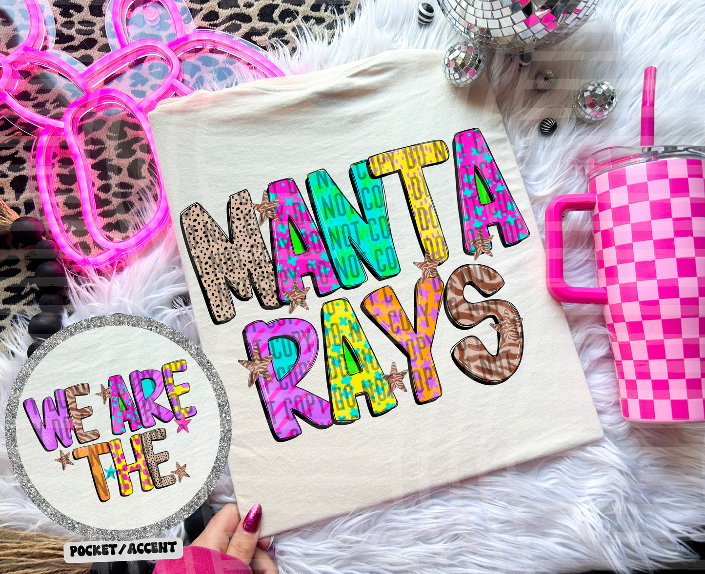 Funky Mix Up - Optional POCKET - Custom + Dropdown  - 300 dpi Digital Download