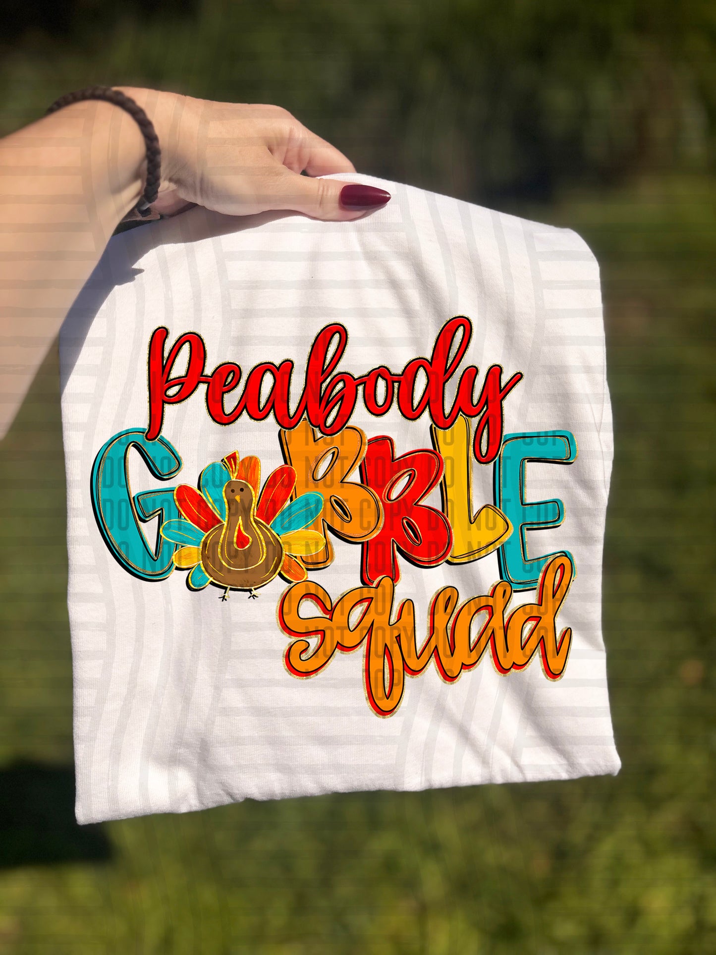 GOBBLE SQUAD MASCOTS - 300 dpi Digital Download
