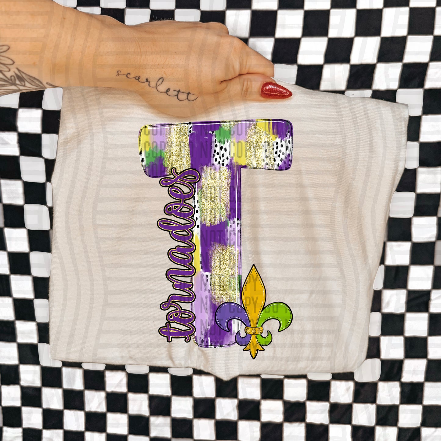 Mardi Mascots Custom + Dropdown  - 300 dpi Digital Download