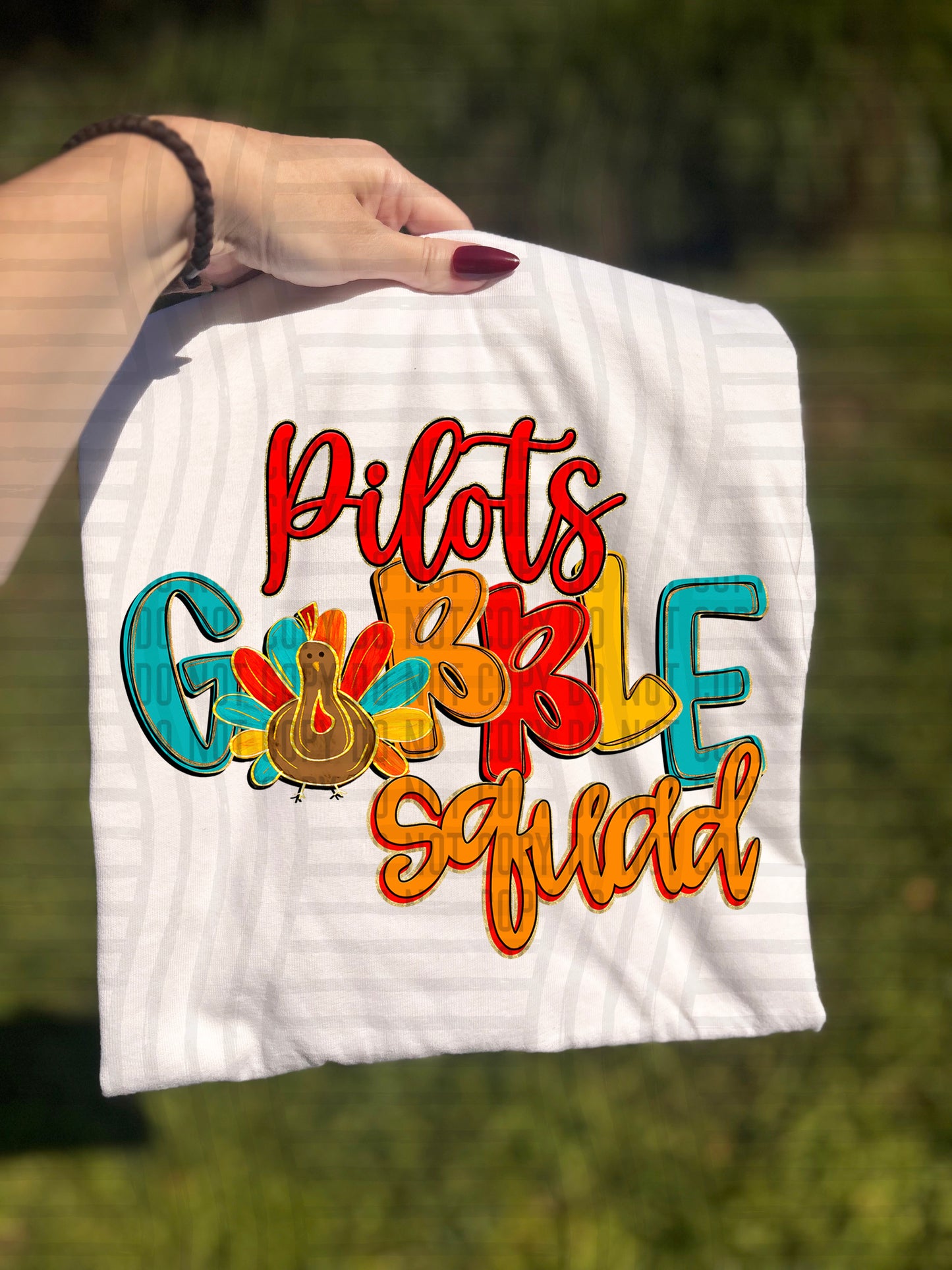 GOBBLE SQUAD MASCOTS - 300 dpi Digital Download