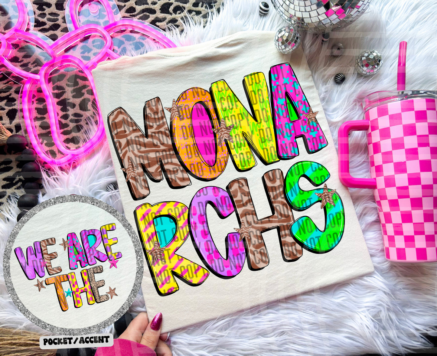 Funky Mix Up - Optional POCKET - Custom + Dropdown  - 300 dpi Digital Download