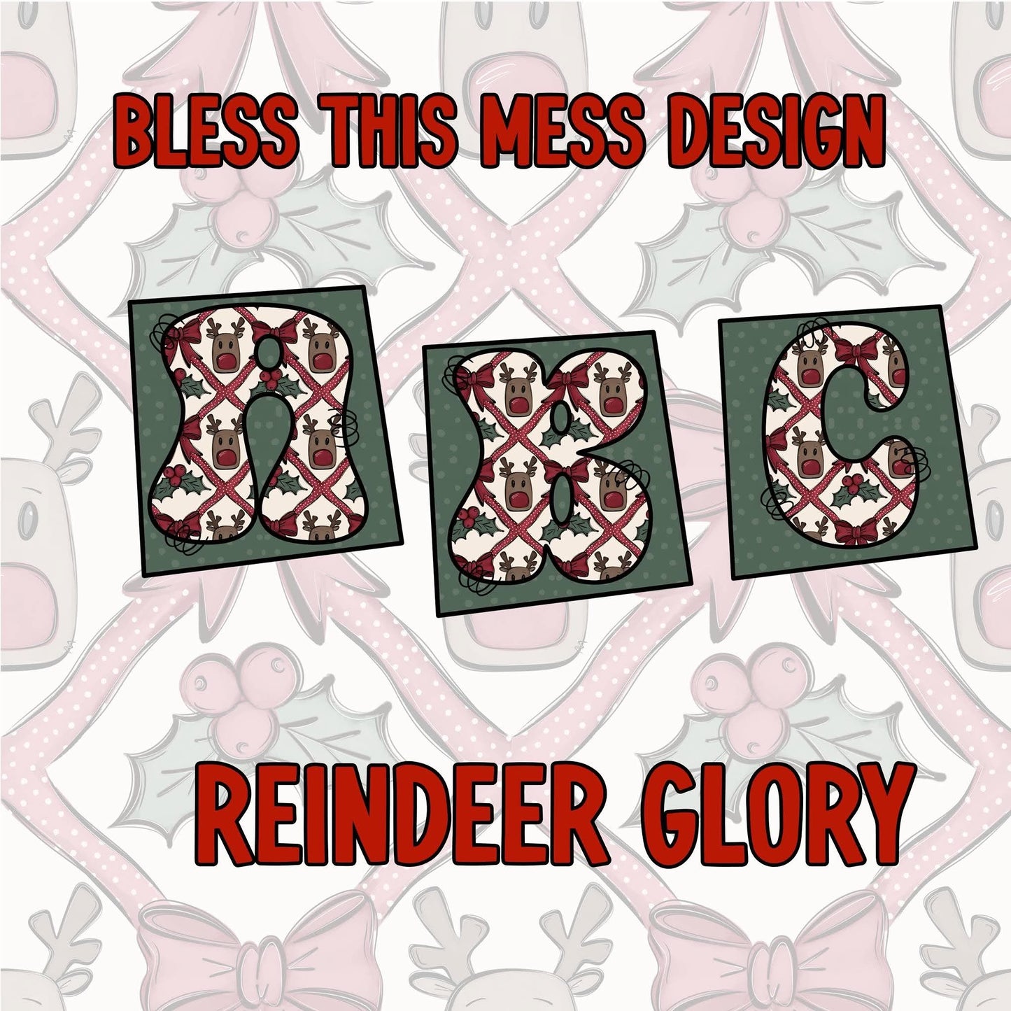 Christmas Alpha Collab- Digital download 300DPI PNG FILE