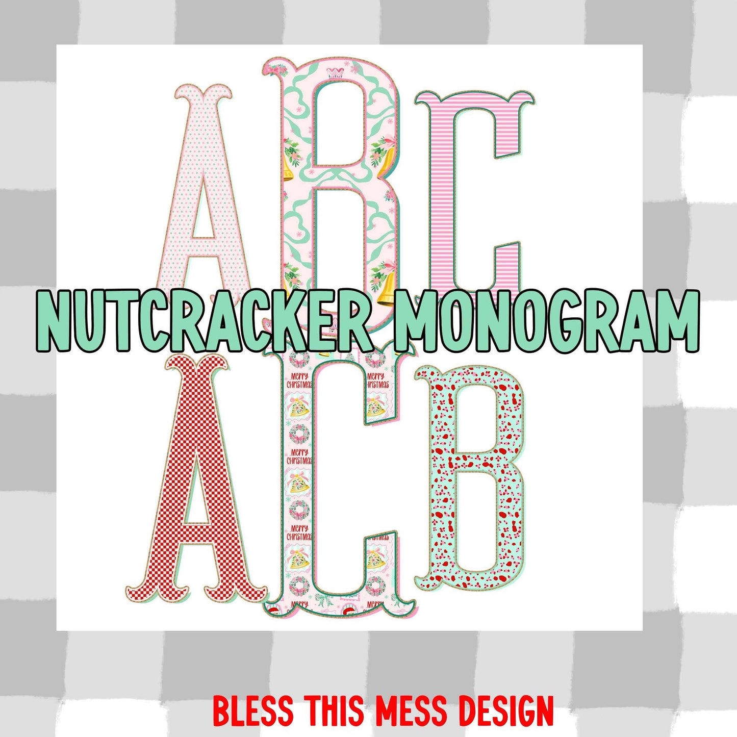 Christmas Alpha Collab- Digital download 300DPI PNG FILE