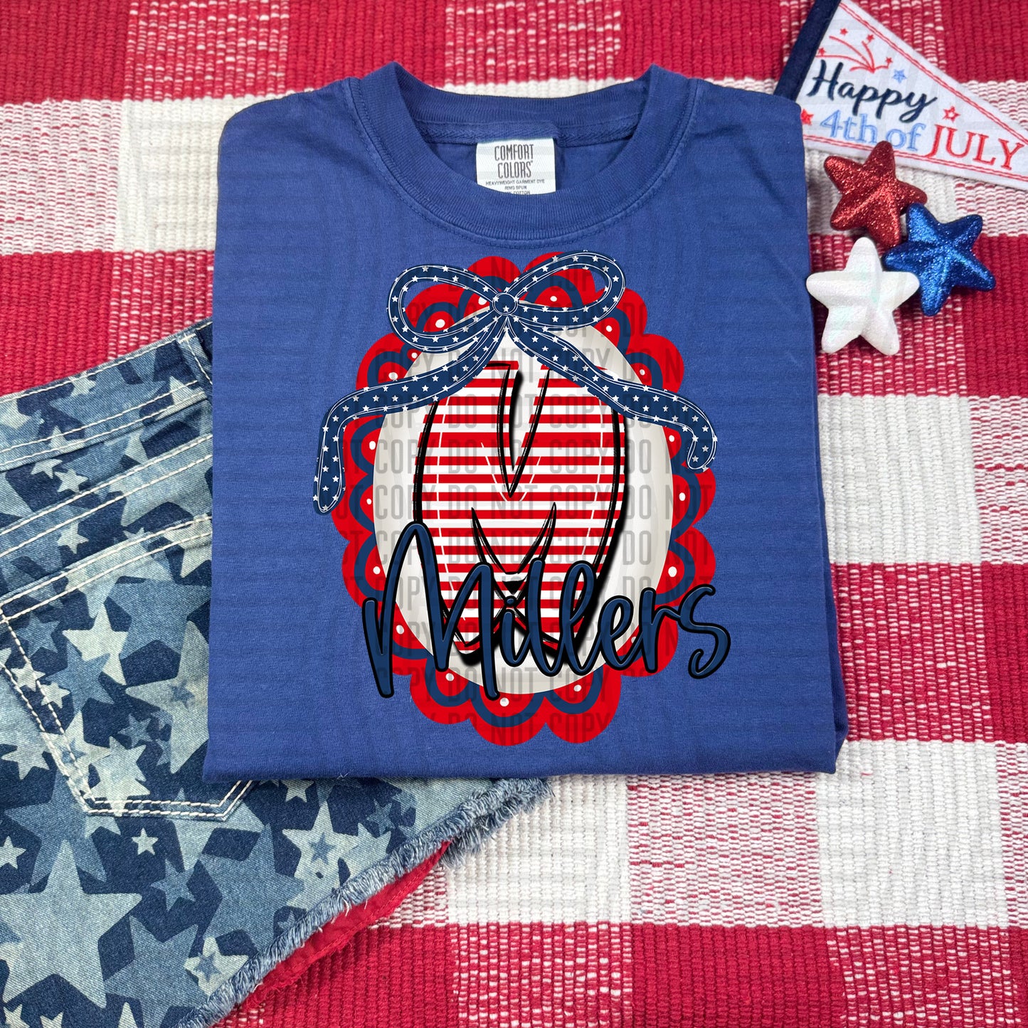 RWB Framed  - Dropdown menu - 300 DPI digital design