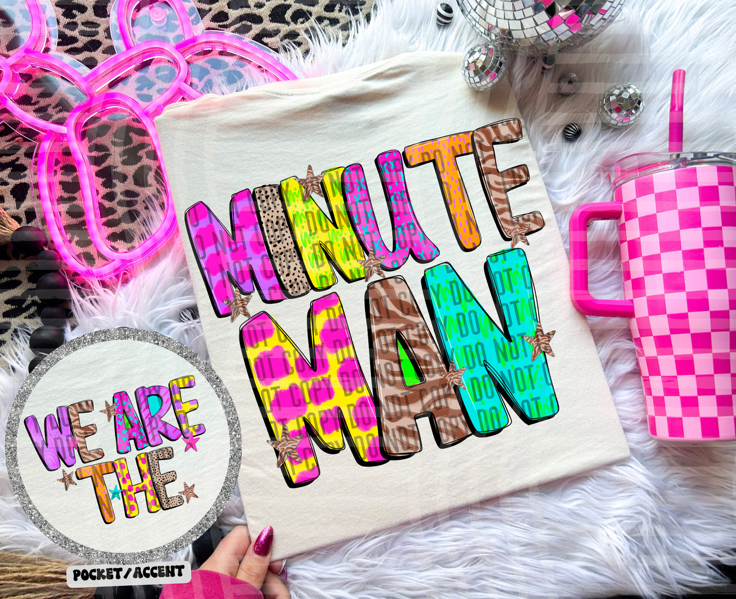 Funky Mix Up - Optional POCKET - Custom + Dropdown  - 300 dpi Digital Download