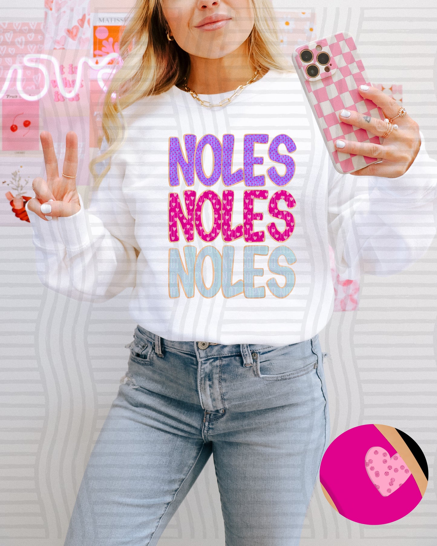 Sugar Cookie Stacked - Custom + Dropdown - 300 dpi Digital Download