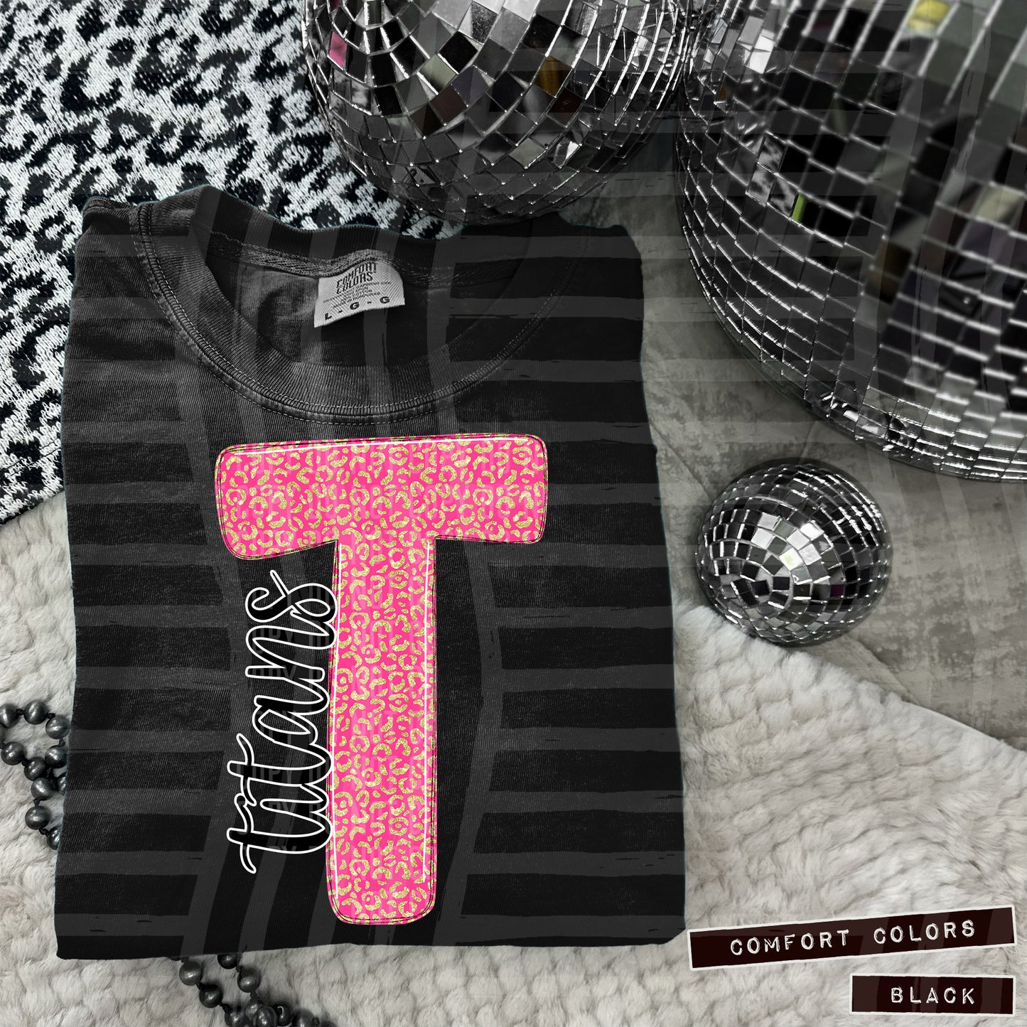 Pink Leopard Single Letter - Dropdown + CUSTOM- Digital Download 300DPI PNG FILE