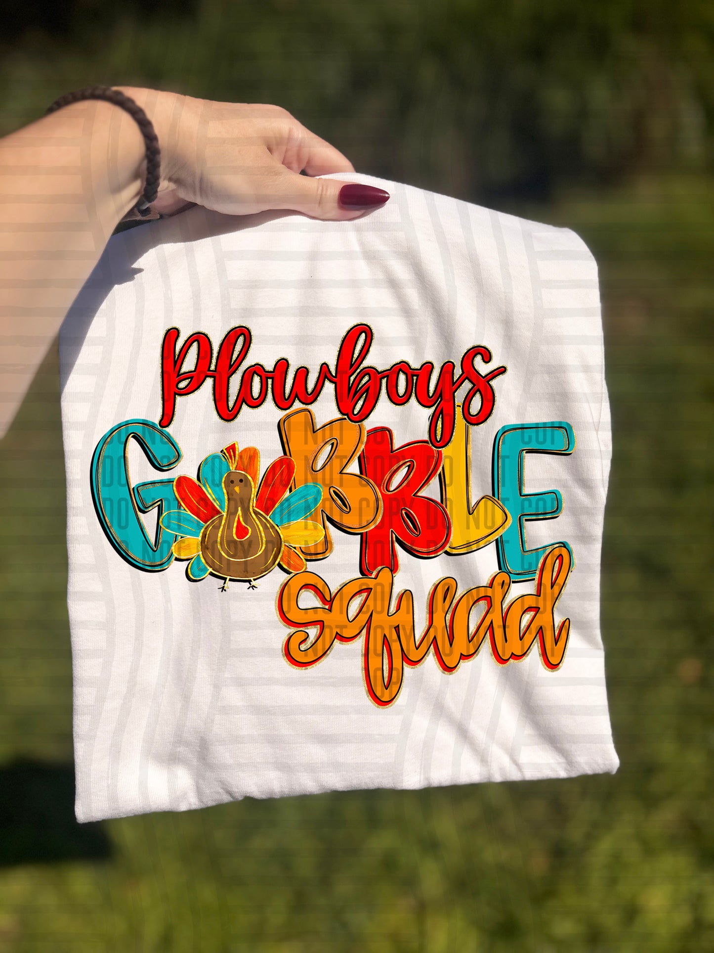 GOBBLE SQUAD MASCOTS - 300 dpi Digital Download