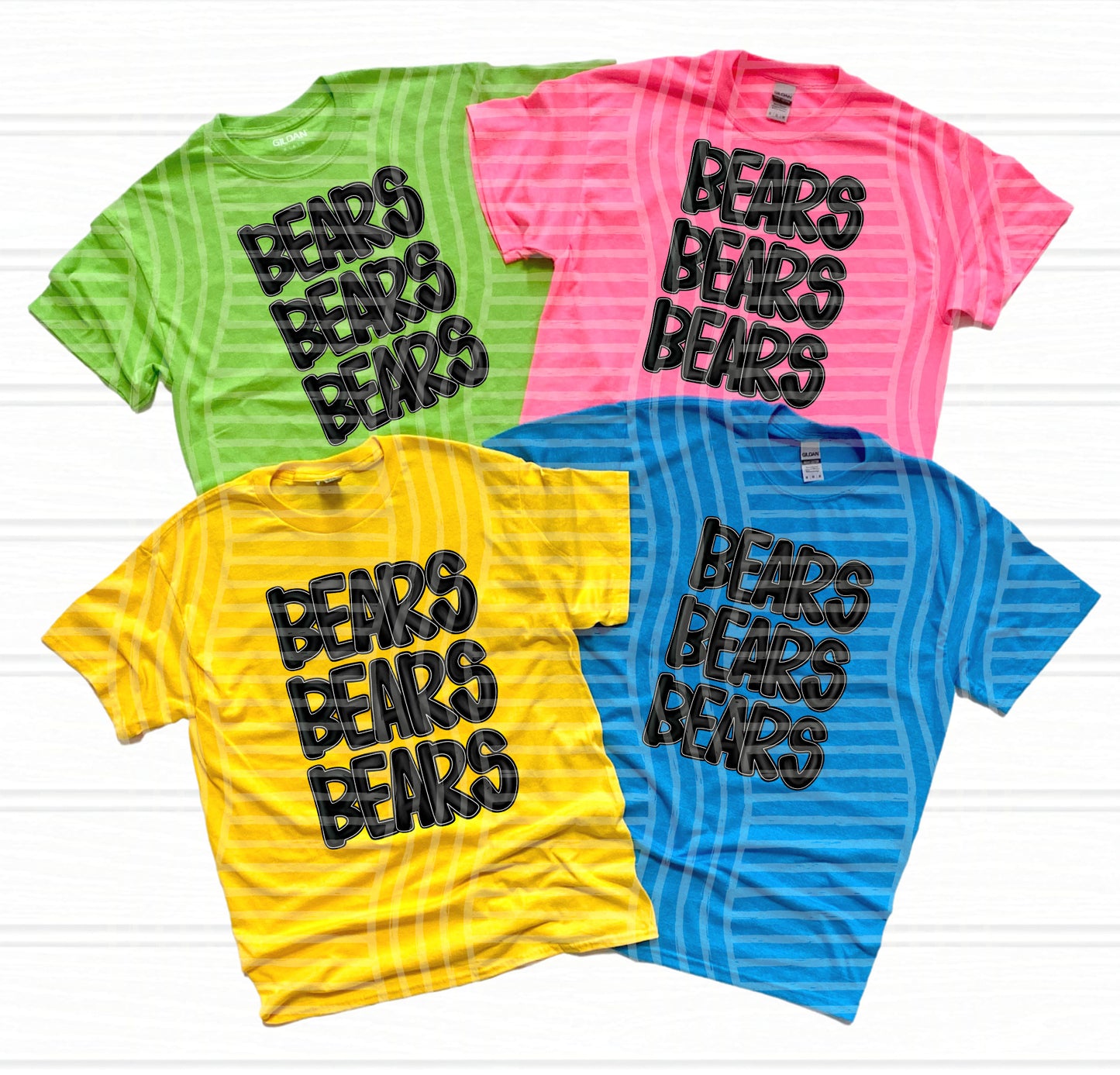 Black Stacked- Dropdown - Dropdown Digital Download 300DPI PNG FILE