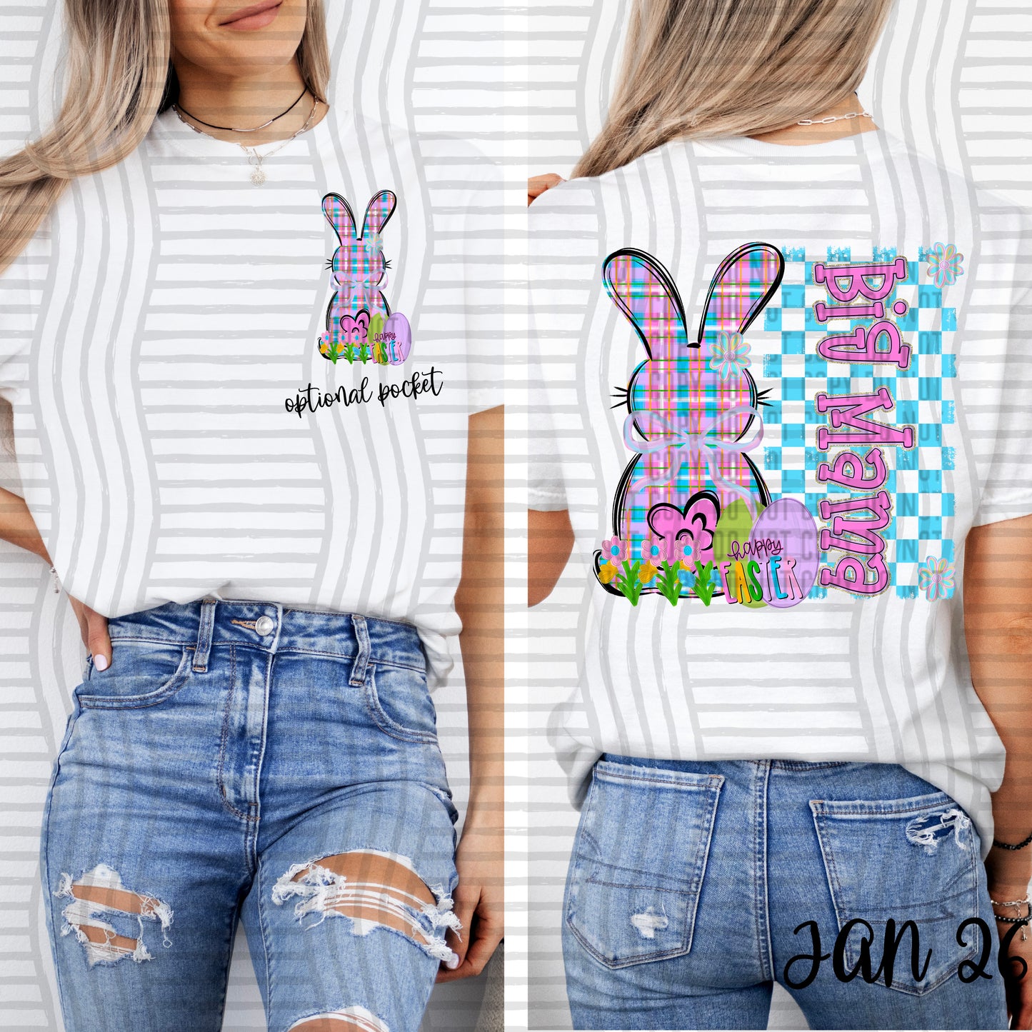 Bunny Names -  Custom + Dropdown 300 DPI digital download