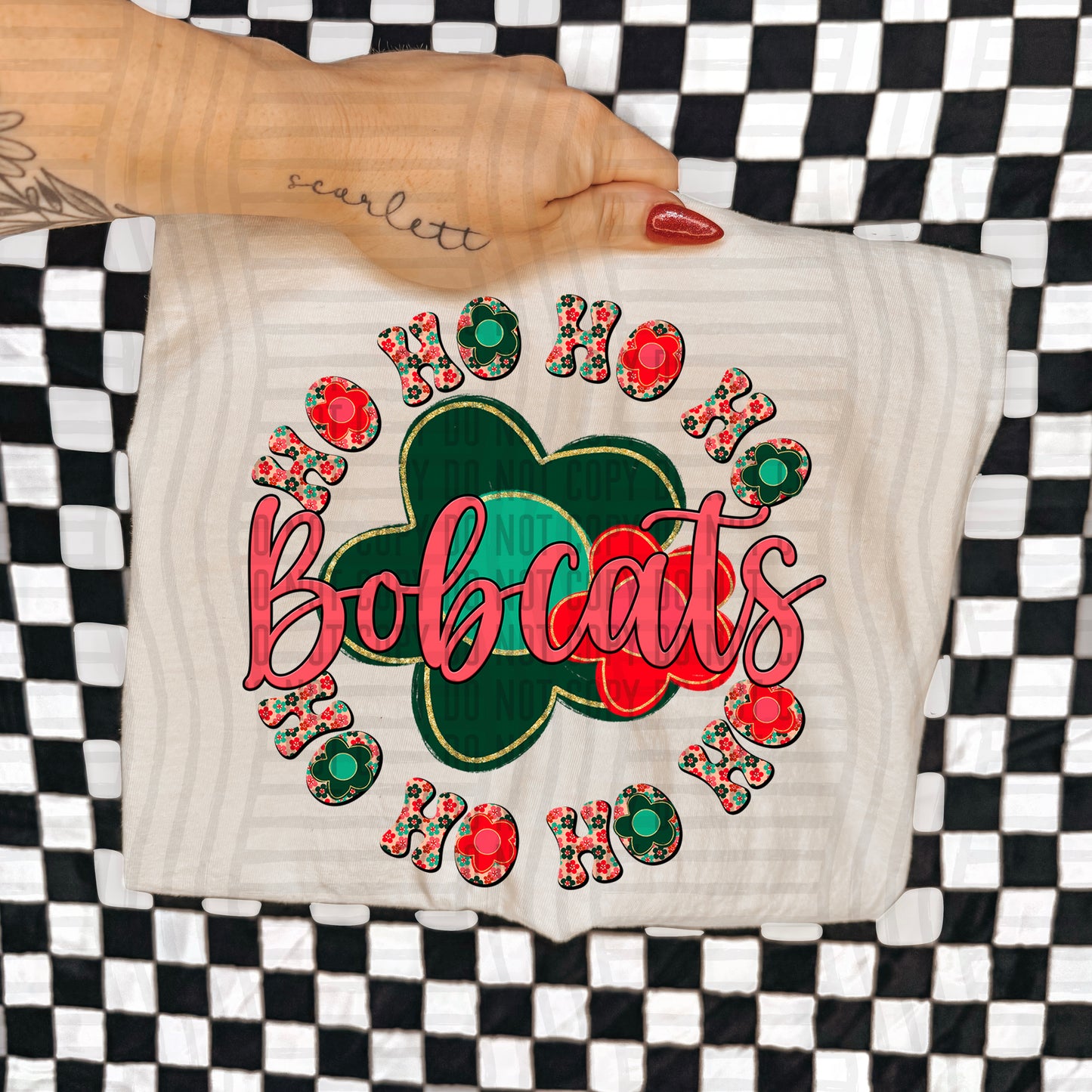 Retro HOHOHO - 300 dpi Digital Download