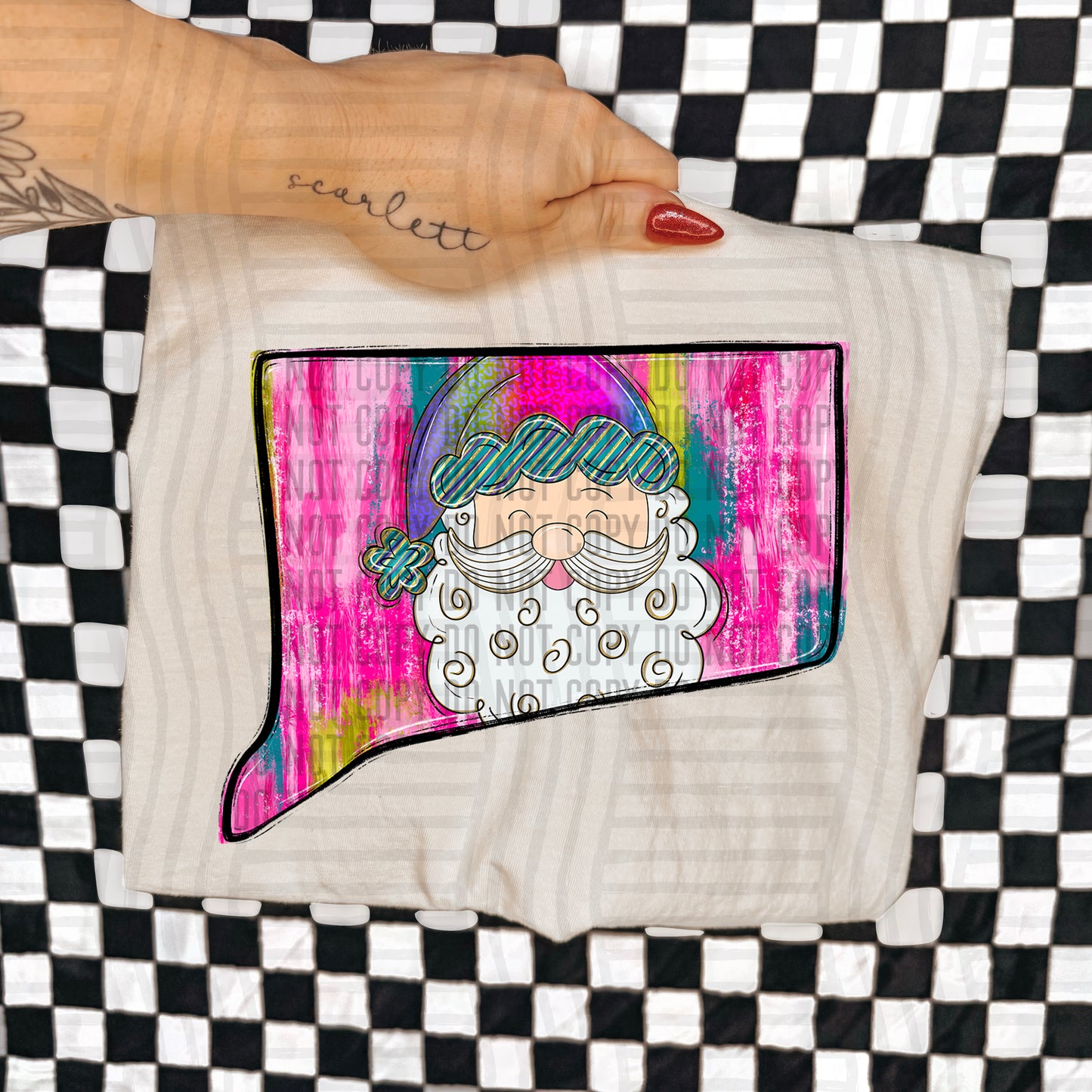 PICK A STATE - SANTA STATES - Digital download 300DPI PNG FILE