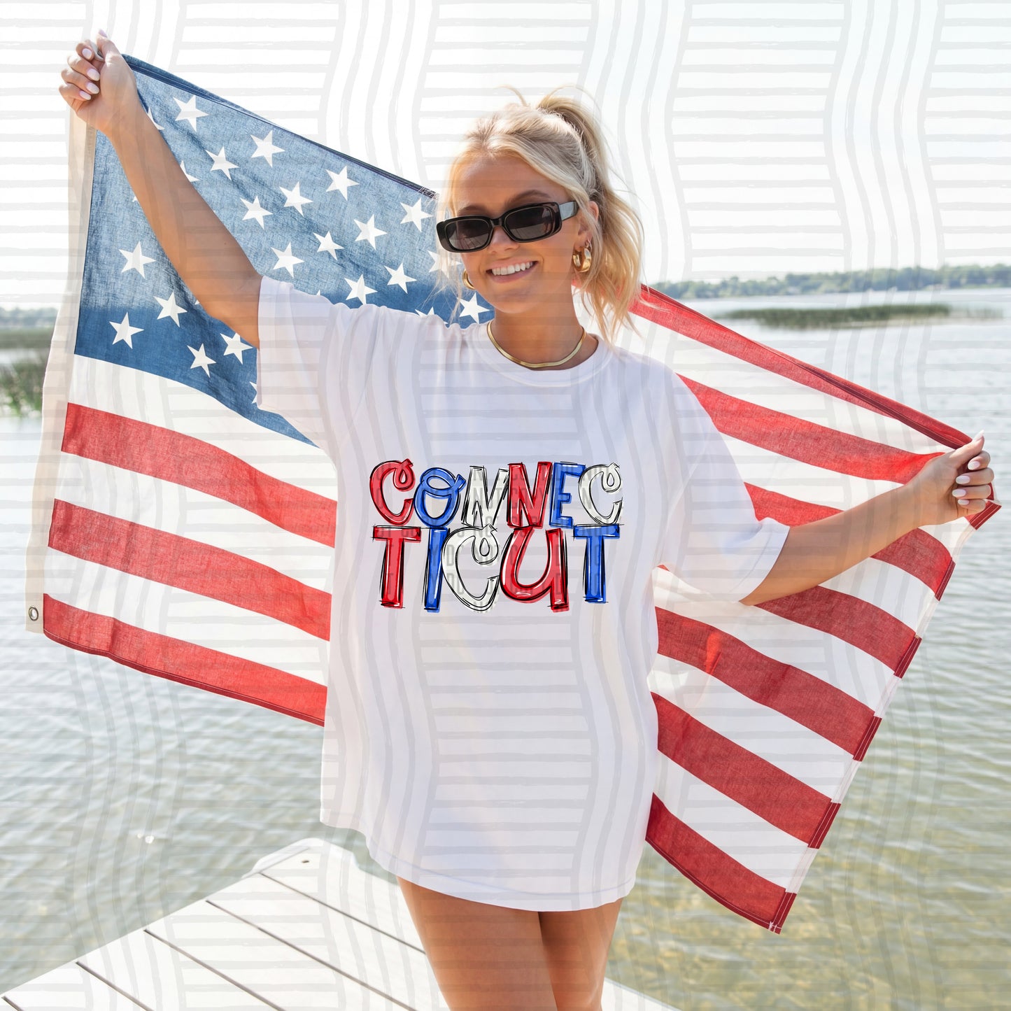 RWB messy STATES - Digital download 300DPI PNG FILE