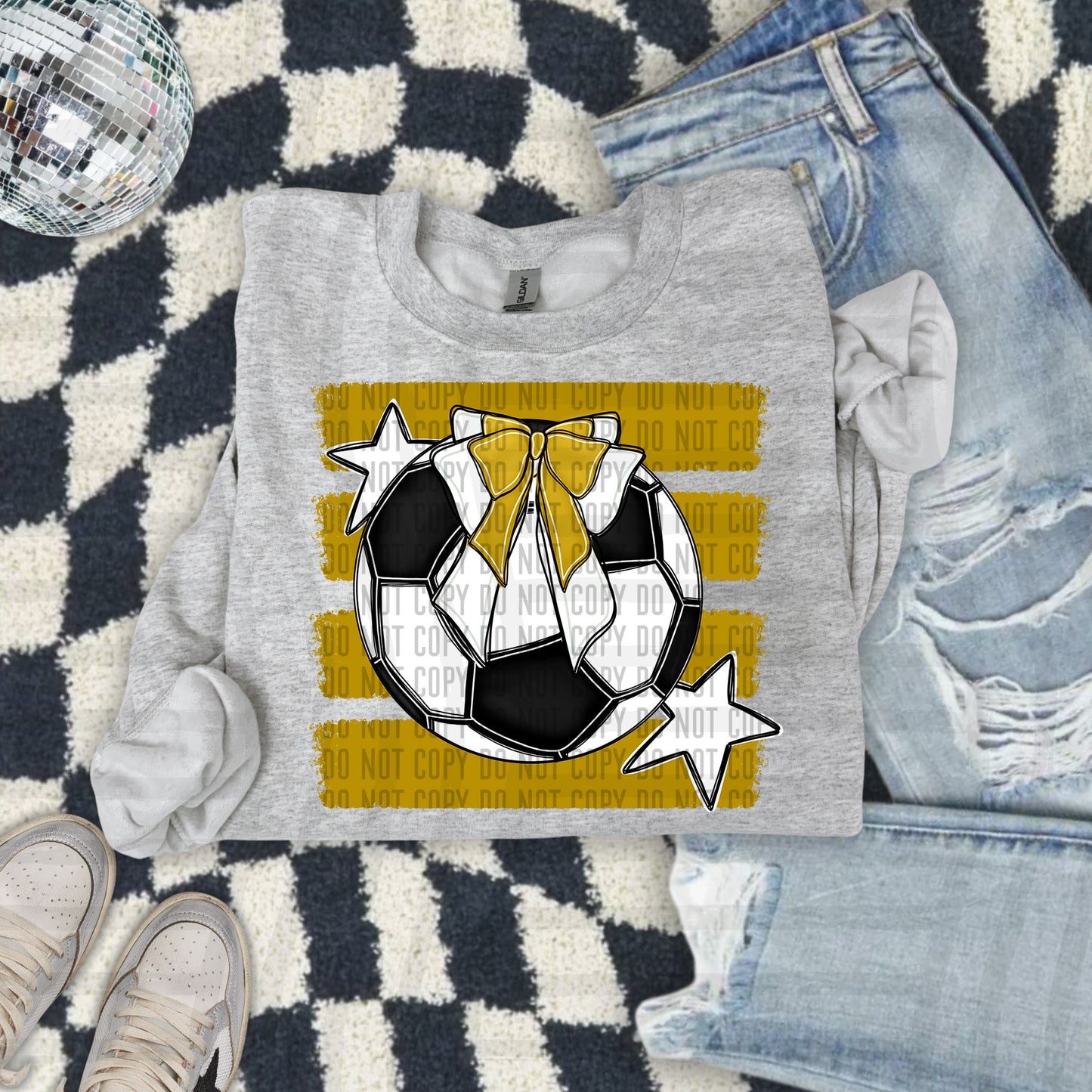 SOCCER BOW CC 2608-0011 - Color Dropdown Digital Download 300DPI PNG FILE
