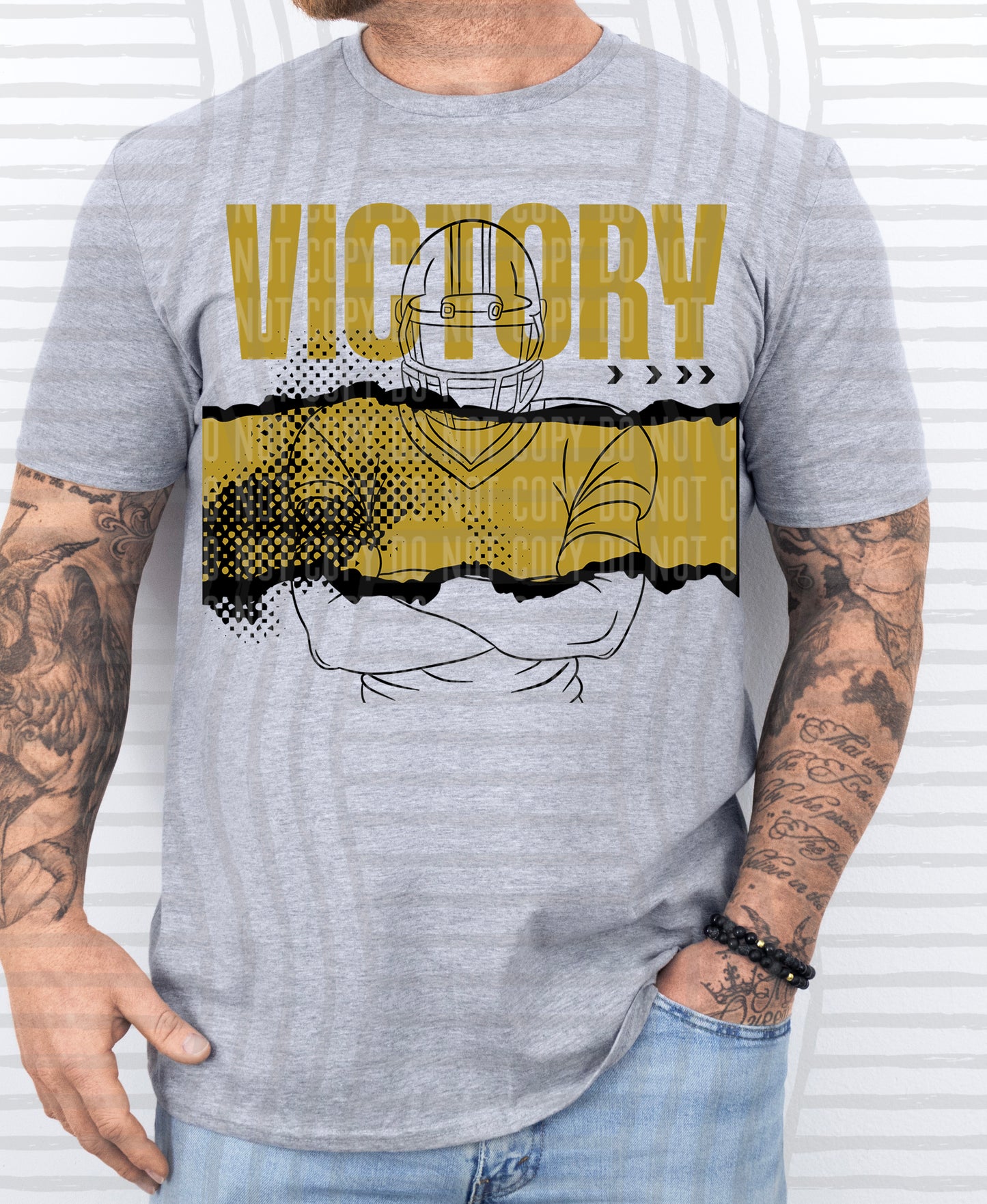 VICTORY Football - Color Dropdown Digital Download 300DPI PNG FILE