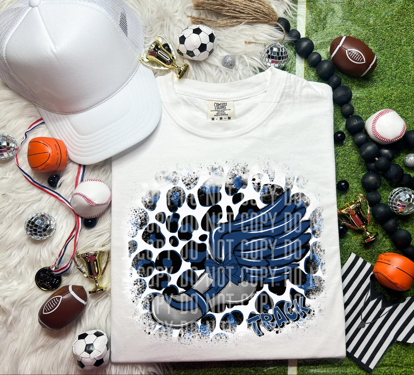 Leopard Coquette Sports Color Dropdown Digital Download 300 DPI PNG