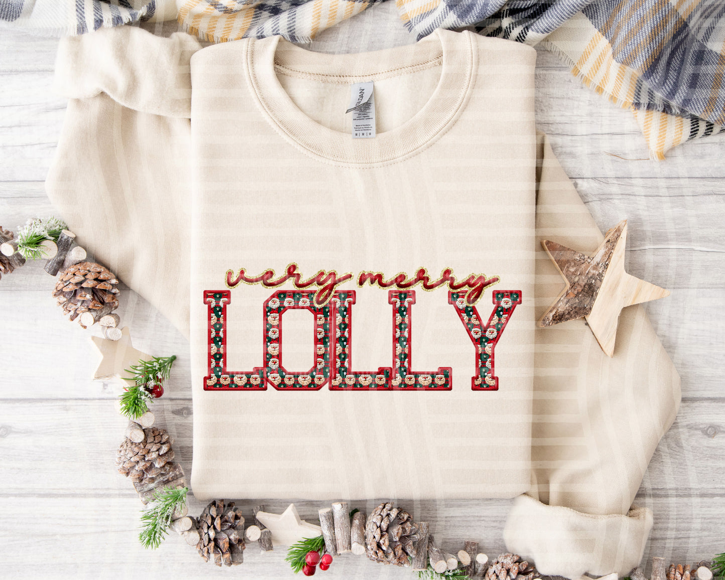 Very Merry (Santa) NAMES - Custom + Dropdown 300 DPI digital download