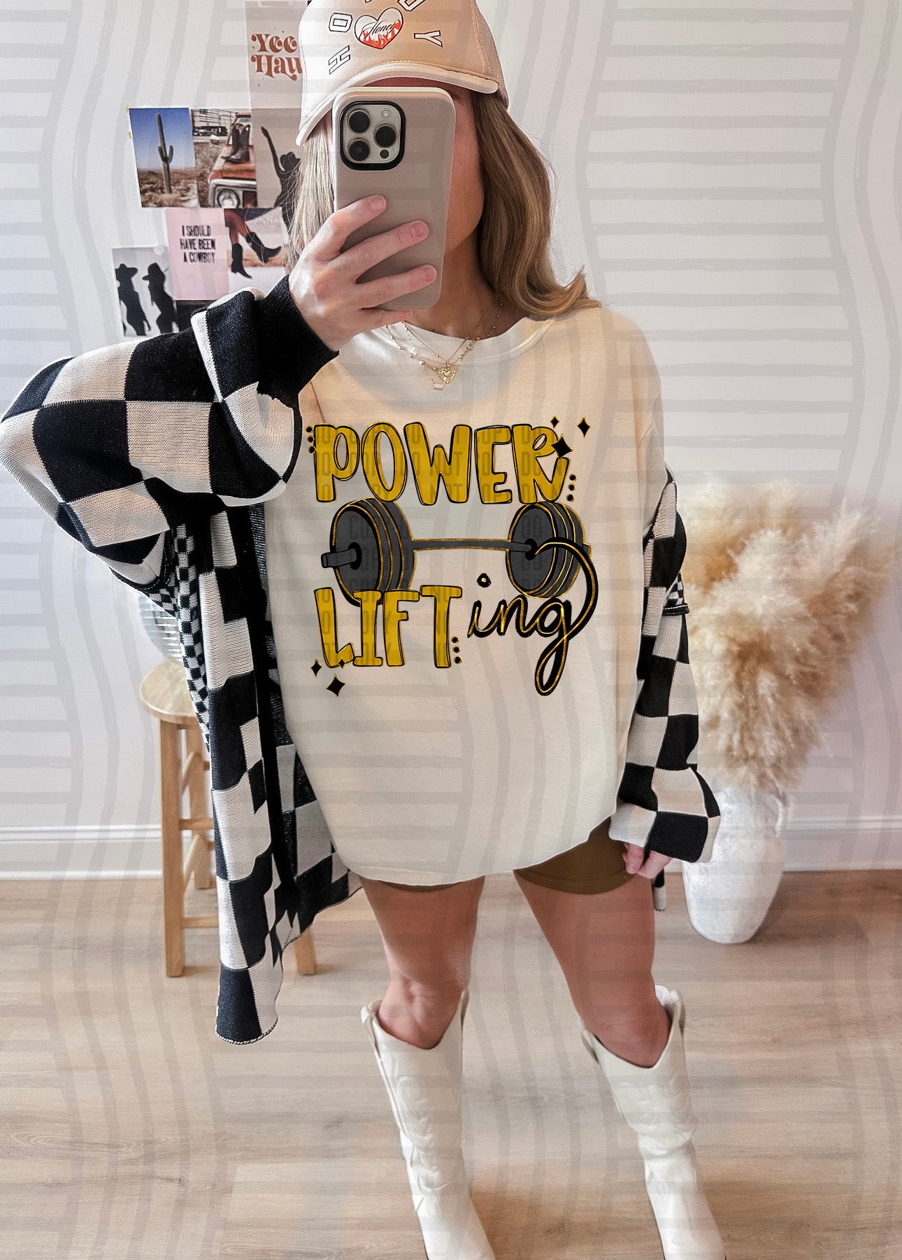 Power Lifting - Color Dropdown Digital Download 300DPI PNG FILE