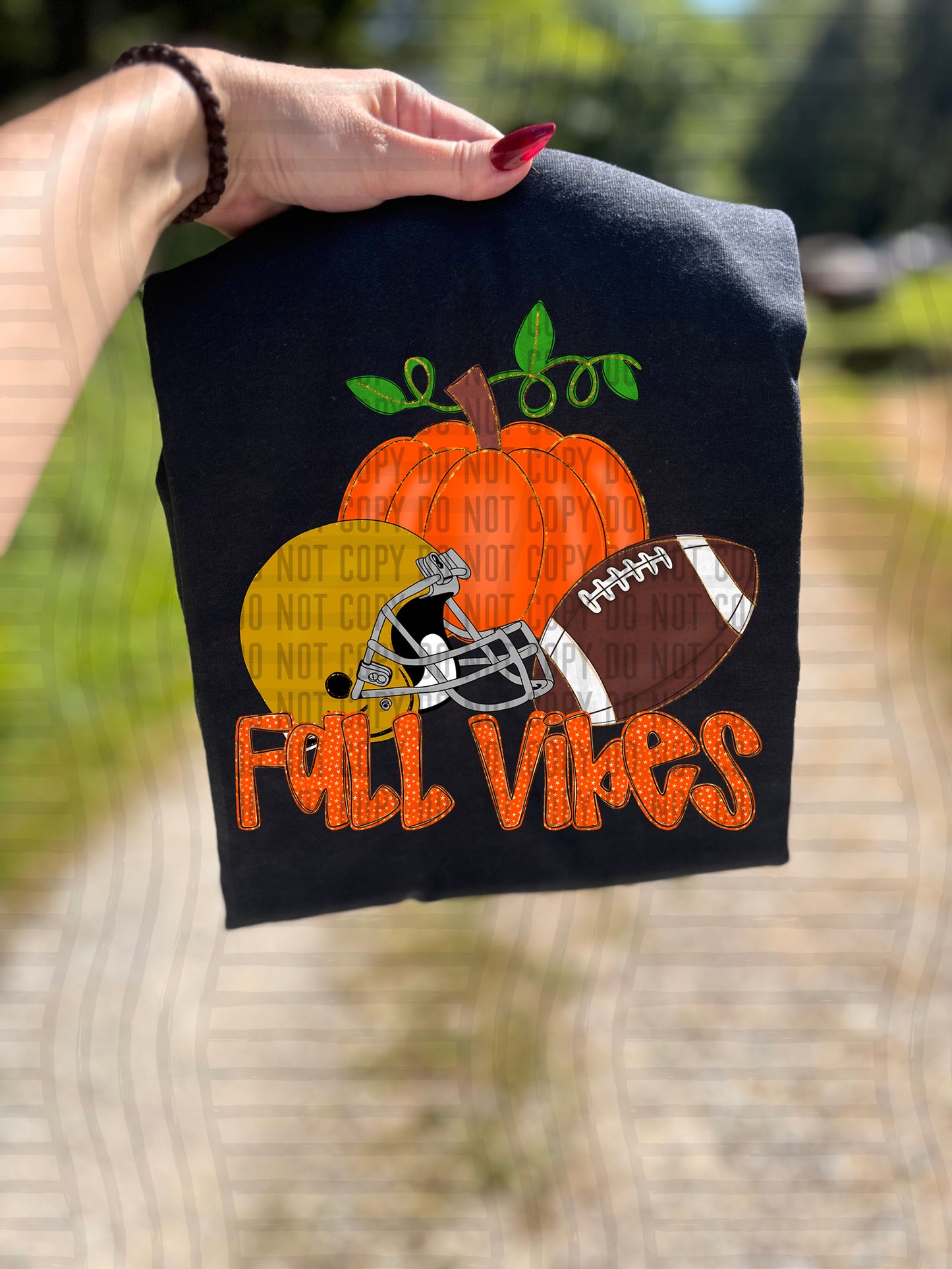 Fall vibes Football edition  Color Dropdown Digital Download 300DPI PNG FILE