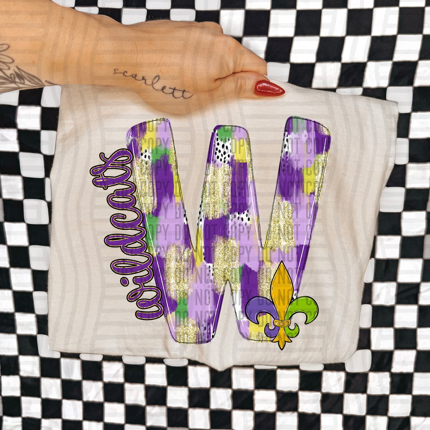 Mardi Mascots Custom + Dropdown  - 300 dpi Digital Download