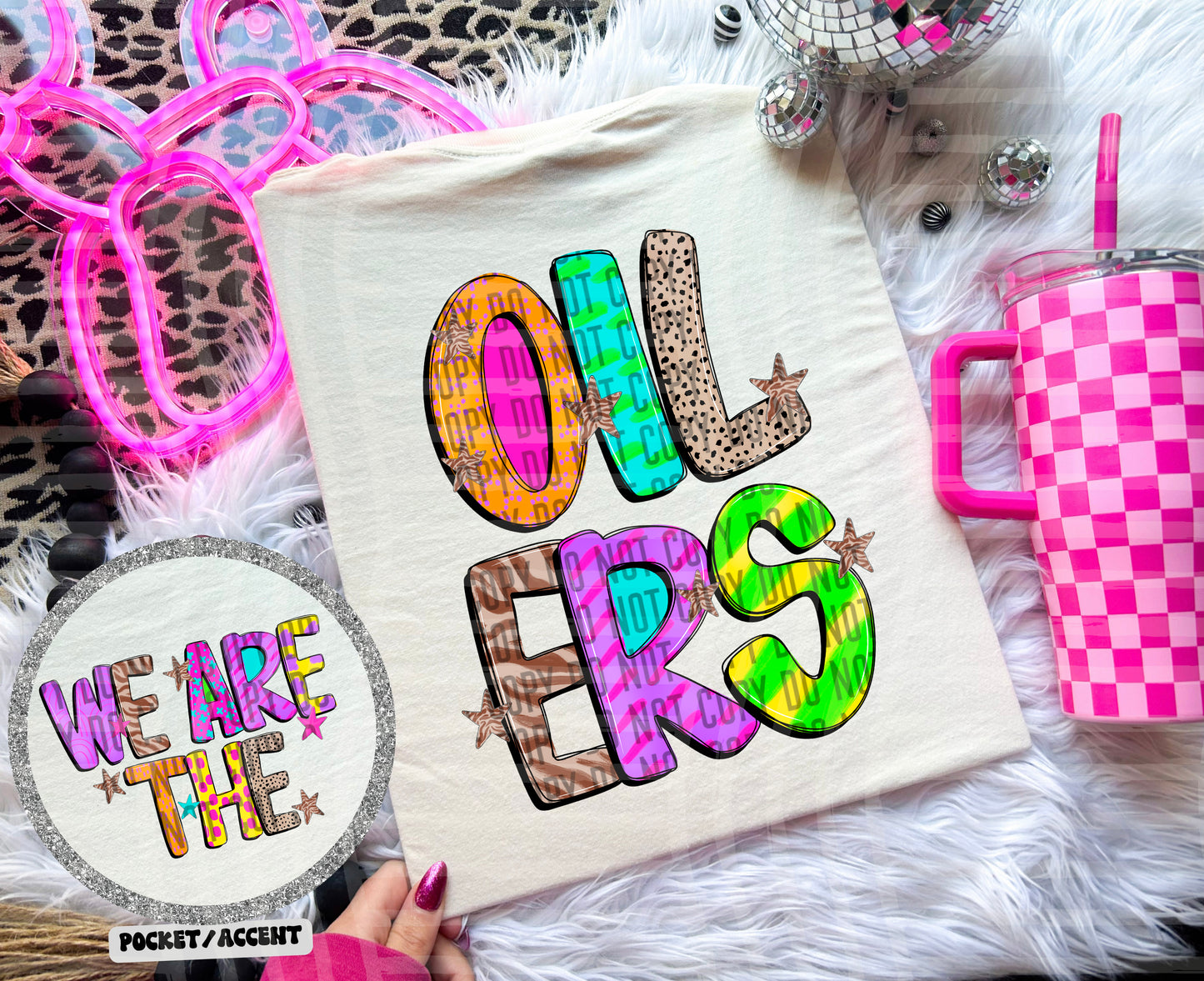 Funky Mix Up - Optional POCKET - Custom + Dropdown  - 300 dpi Digital Download