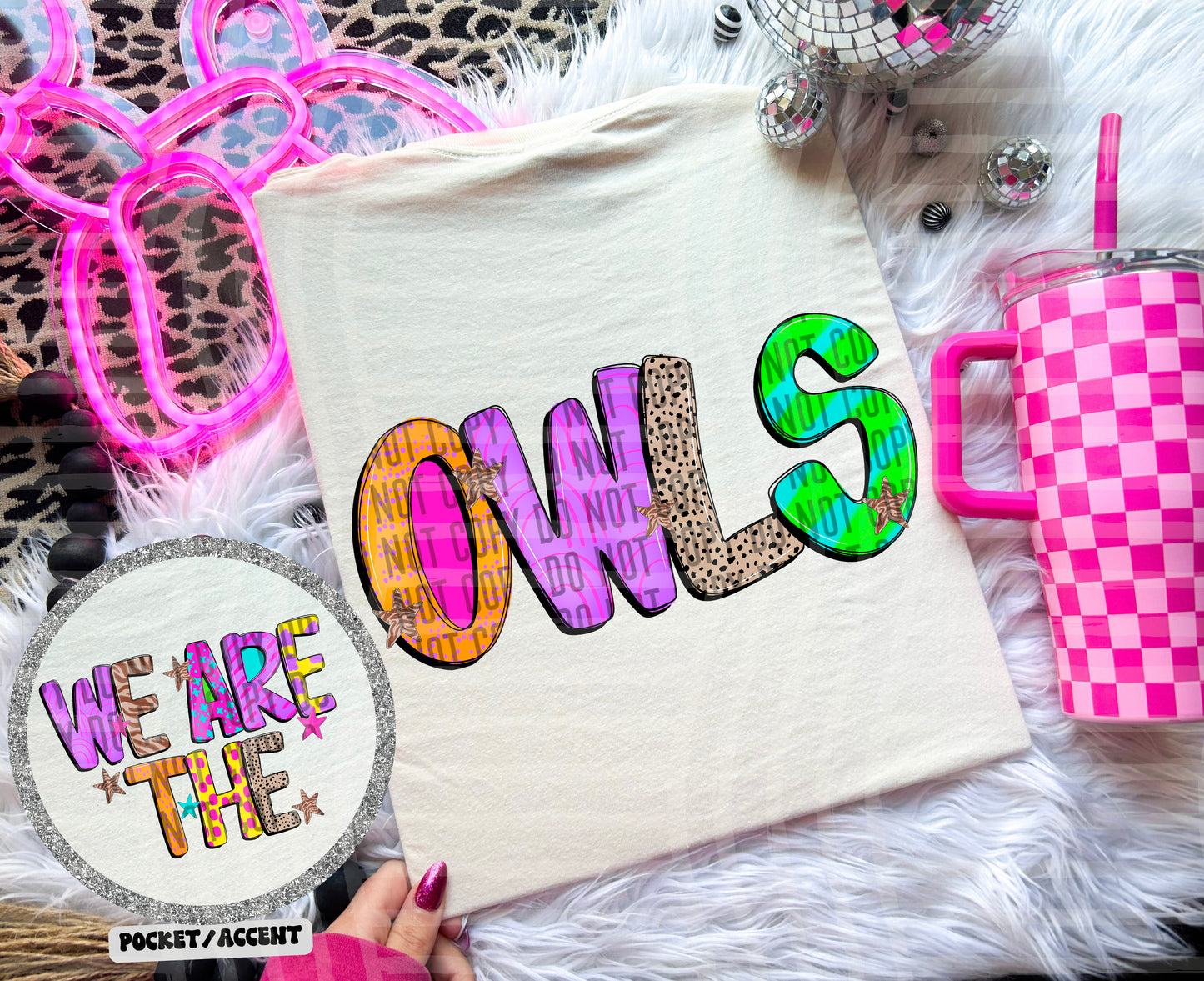 Funky Mix Up - Optional POCKET - Custom + Dropdown  - 300 dpi Digital Download