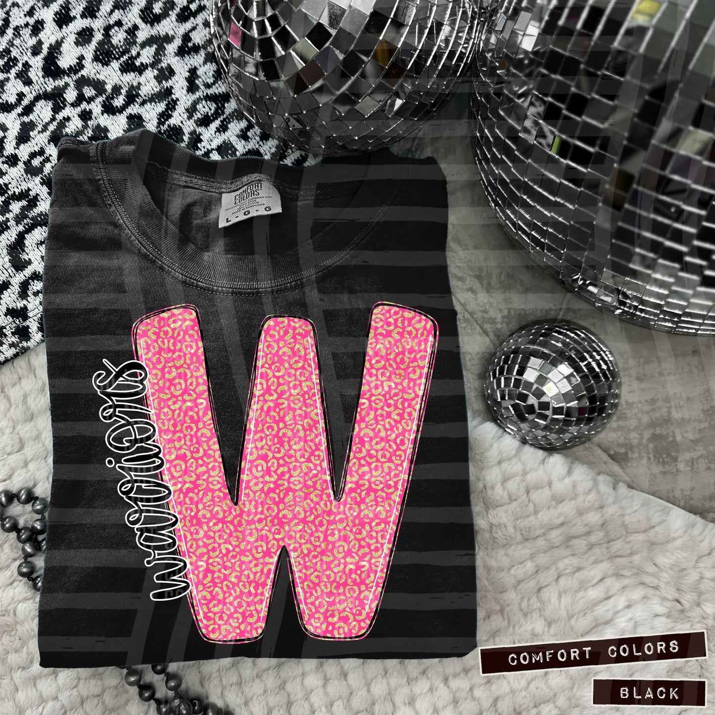 Pink Leopard Single Letter - Dropdown + CUSTOM- Digital Download 300DPI PNG FILE