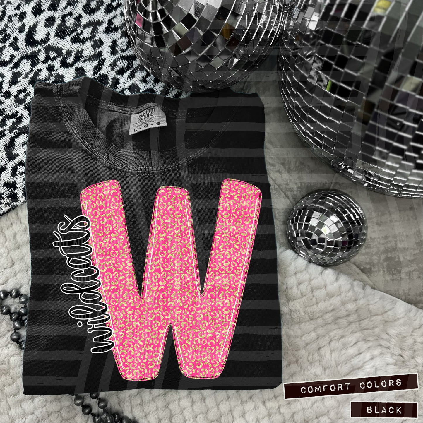 Pink Leopard Single Letter - Dropdown + CUSTOM- Digital Download 300DPI PNG FILE