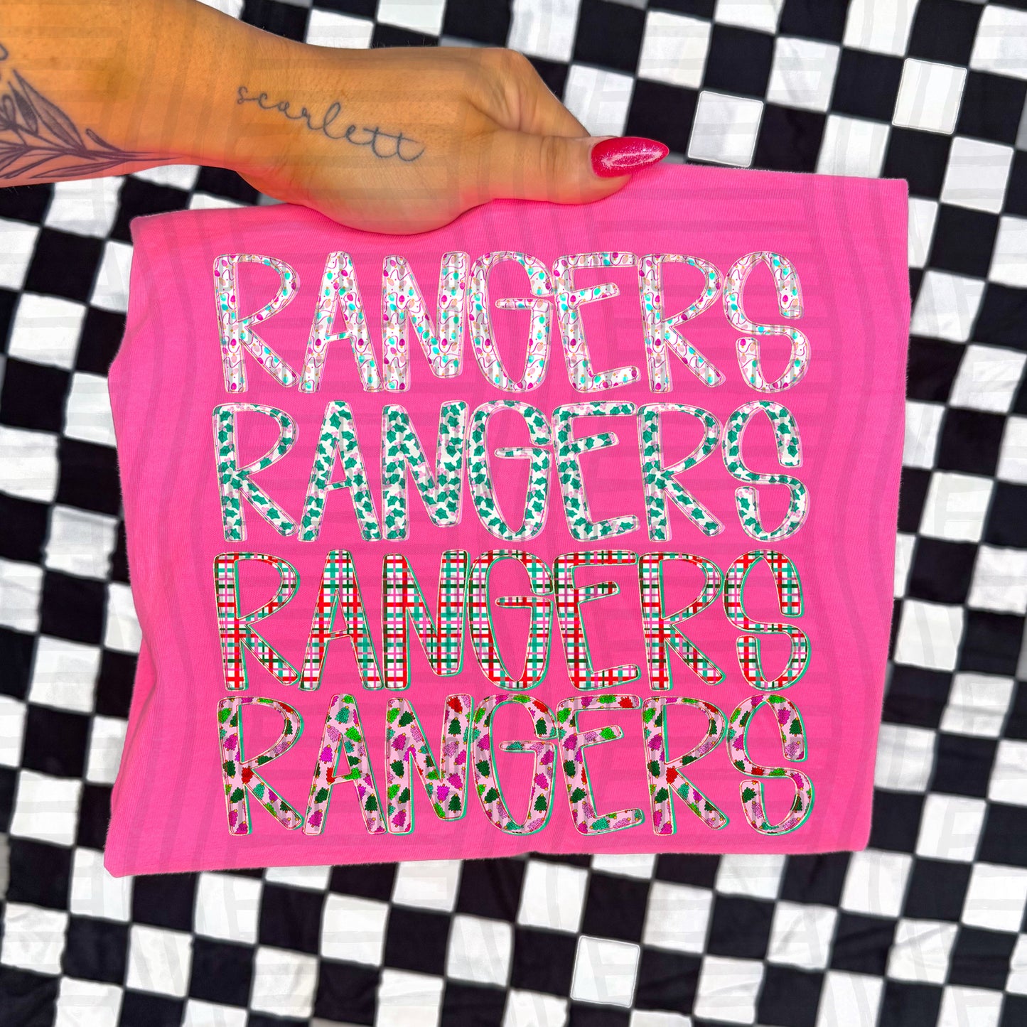 Twinkle Tinsel stacked - Dropdown - 300 DPI Digital download