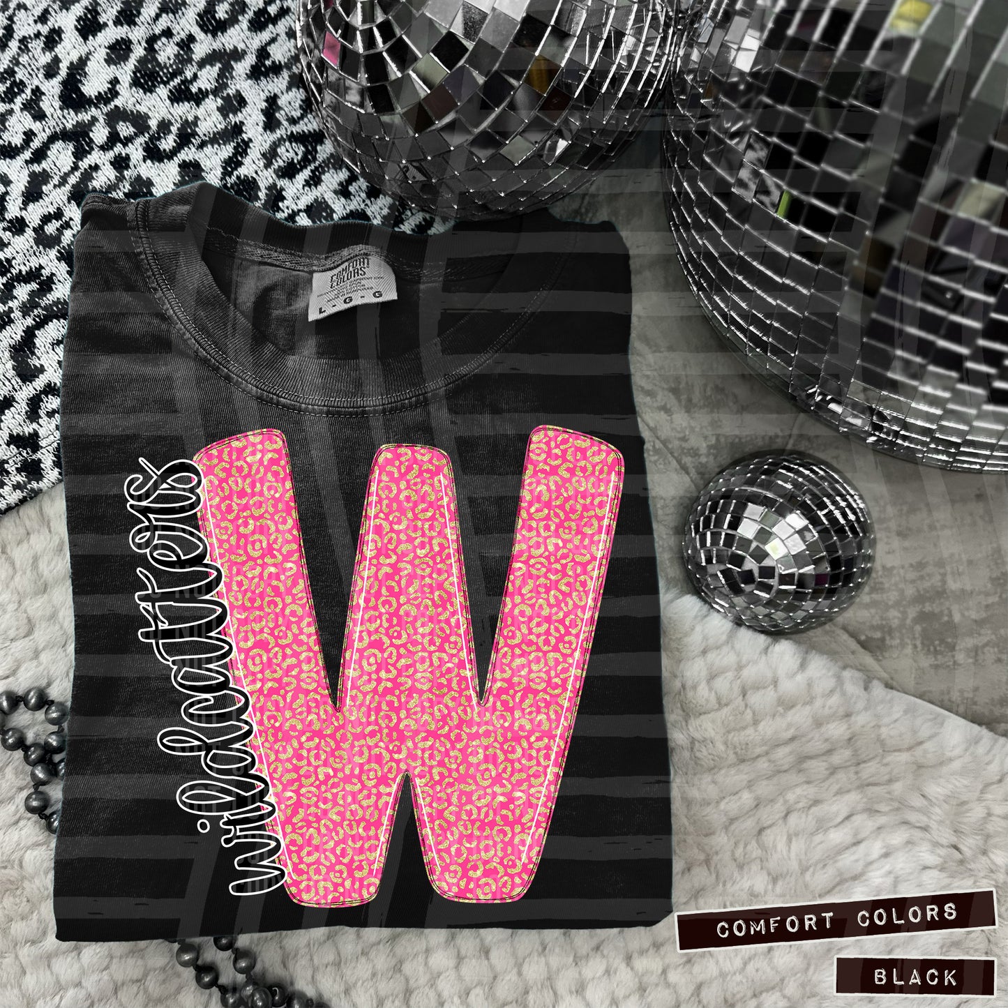 Pink Leopard Single Letter - Dropdown + CUSTOM- Digital Download 300DPI PNG FILE