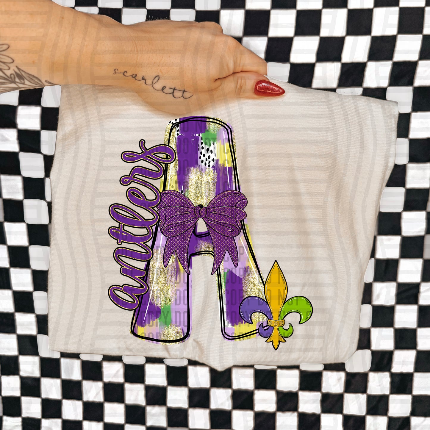 Mardi Mascots Custom + Dropdown  - 300 dpi Digital Download