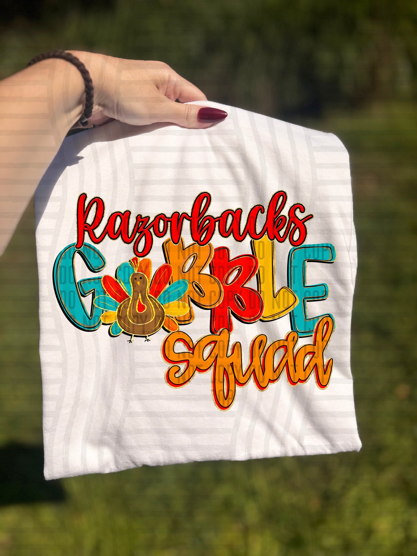 GOBBLE SQUAD MASCOTS - 300 dpi Digital Download
