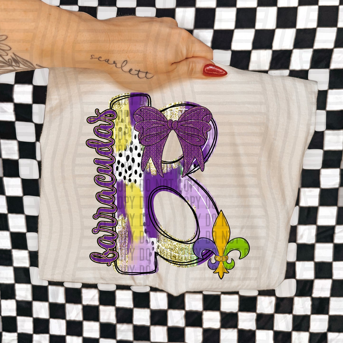 Mardi Mascots Custom + Dropdown  - 300 dpi Digital Download