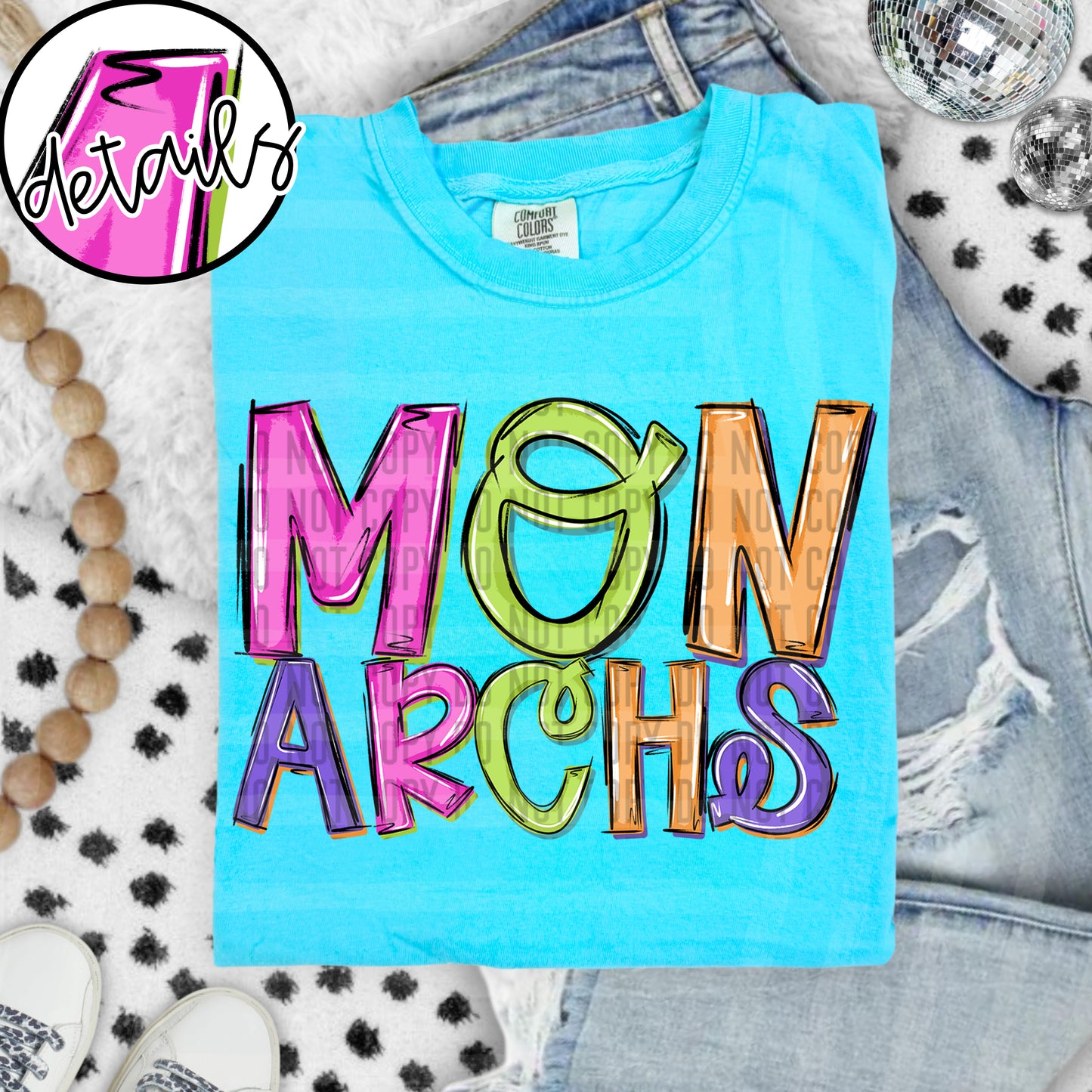 Neon Barbie Stacked - Custom + DROPDOWN - 300 DPI digital download