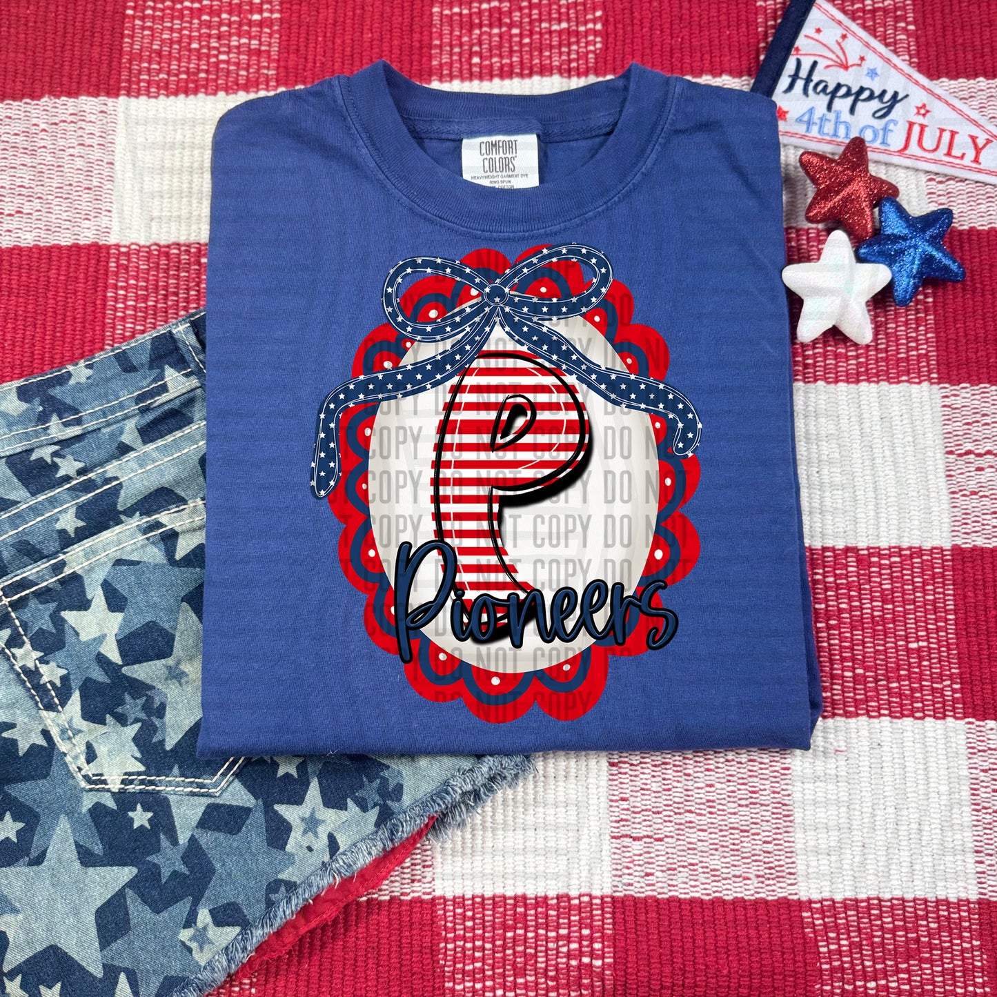 RWB Framed  - Dropdown menu - 300 DPI digital design