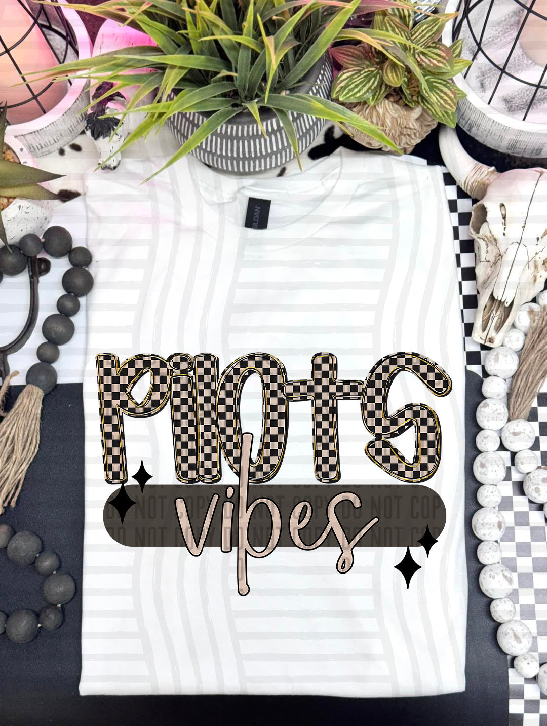 Checkered vibes - Dropdown menu - 300 DPI digital design