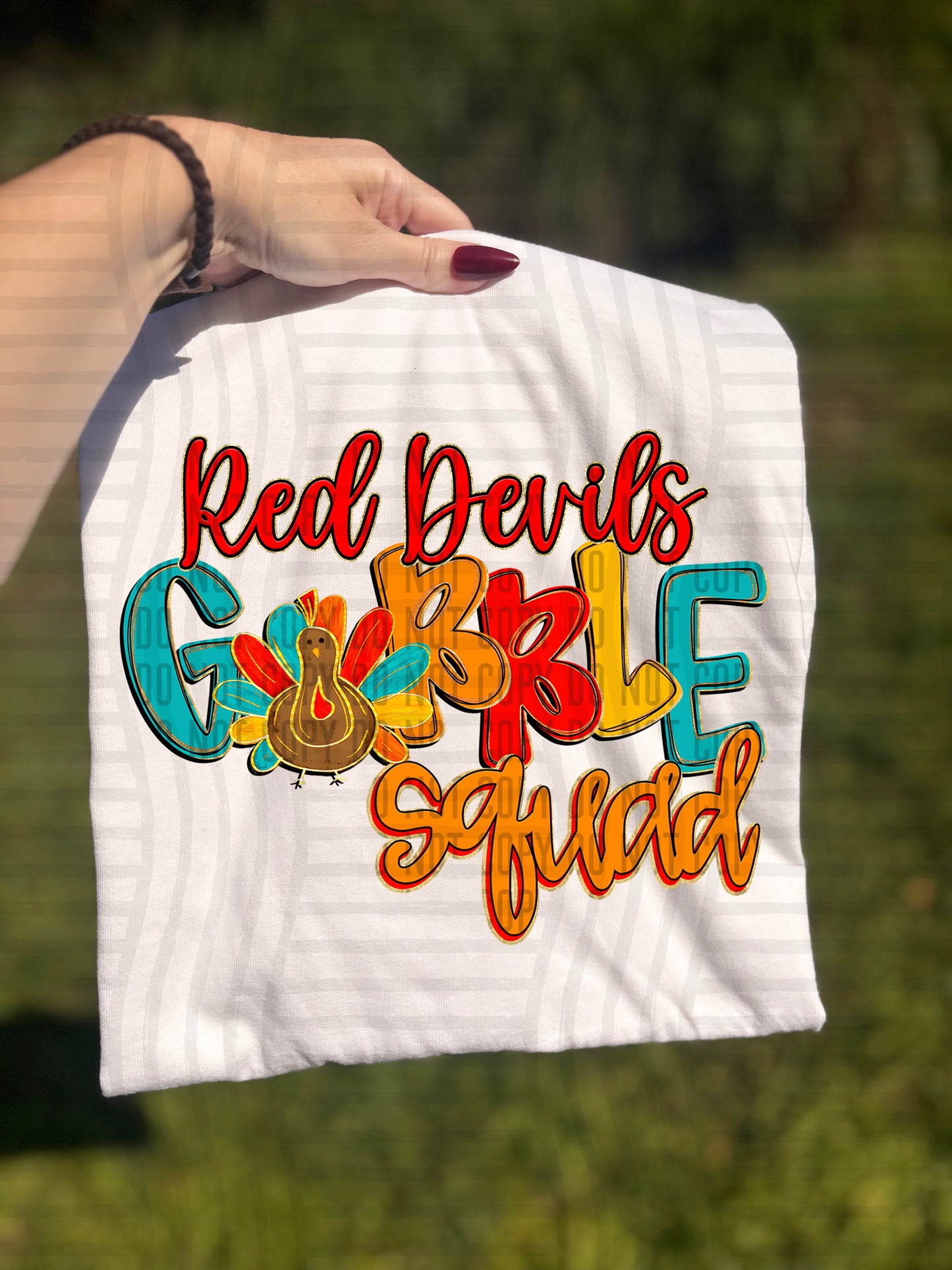 GOBBLE SQUAD MASCOTS - 300 dpi Digital Download