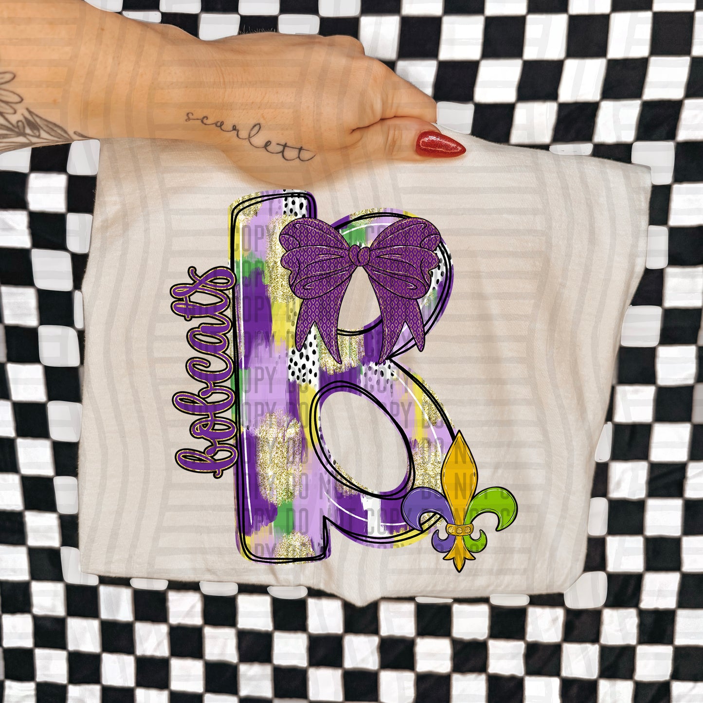 Mardi Mascots Custom + Dropdown  - 300 dpi Digital Download