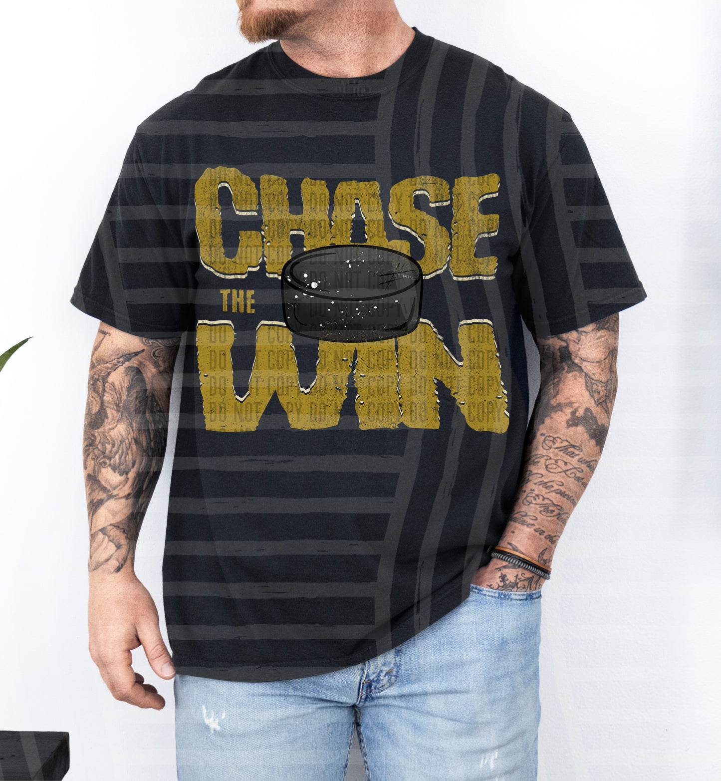 Chase the Win HOCKEY - Color Dropdown Digital Download 300DPI PNG FILE