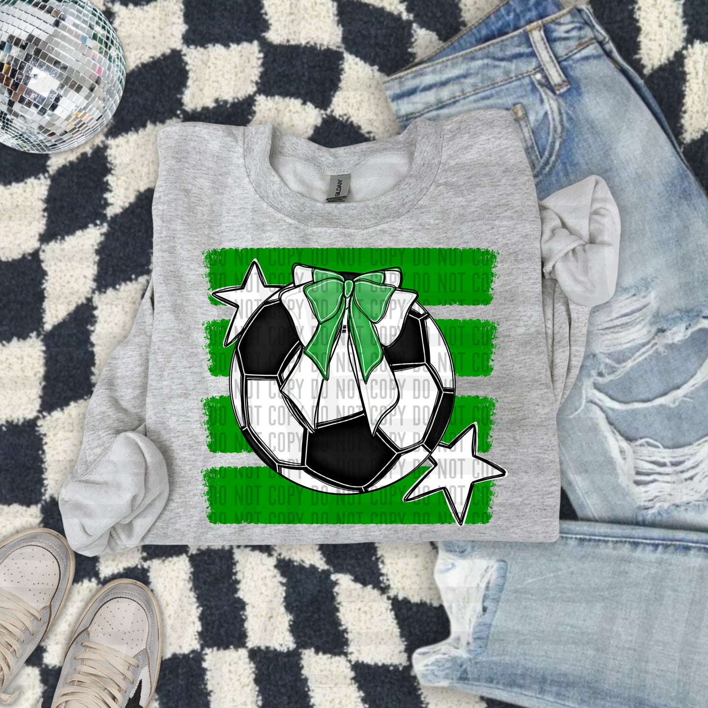 SOCCER BOW CC 2608-0011 - Color Dropdown Digital Download 300DPI PNG FILE