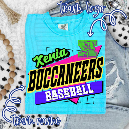 CUSTOM - 90'S VIBES - Digital download 300DPI PNG FILE