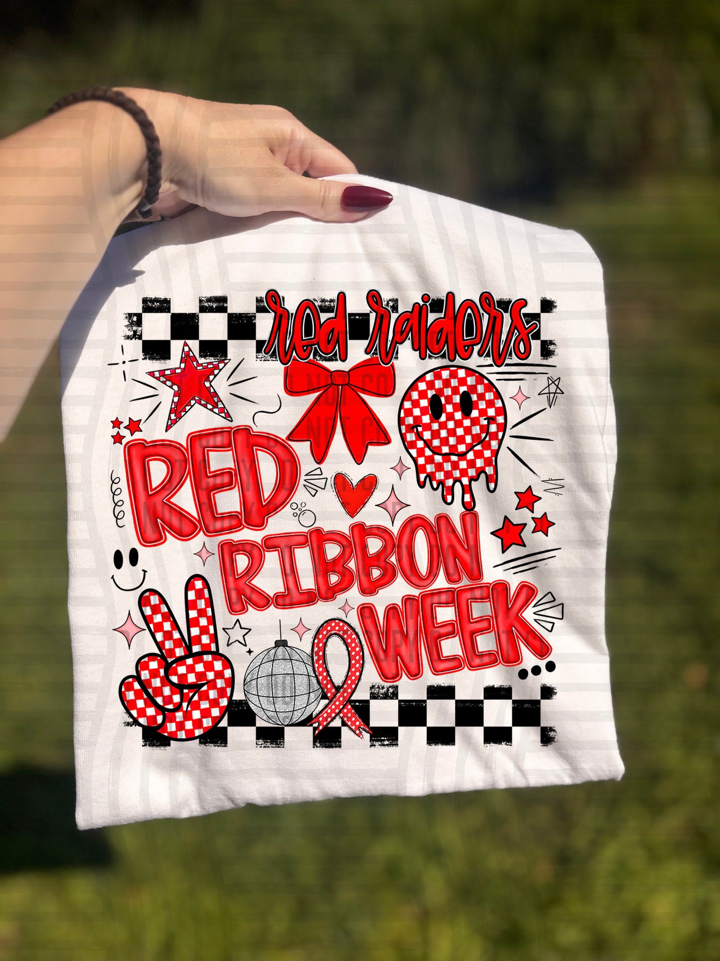 RED RIBBON WEEK - 300 dpi Digital Download