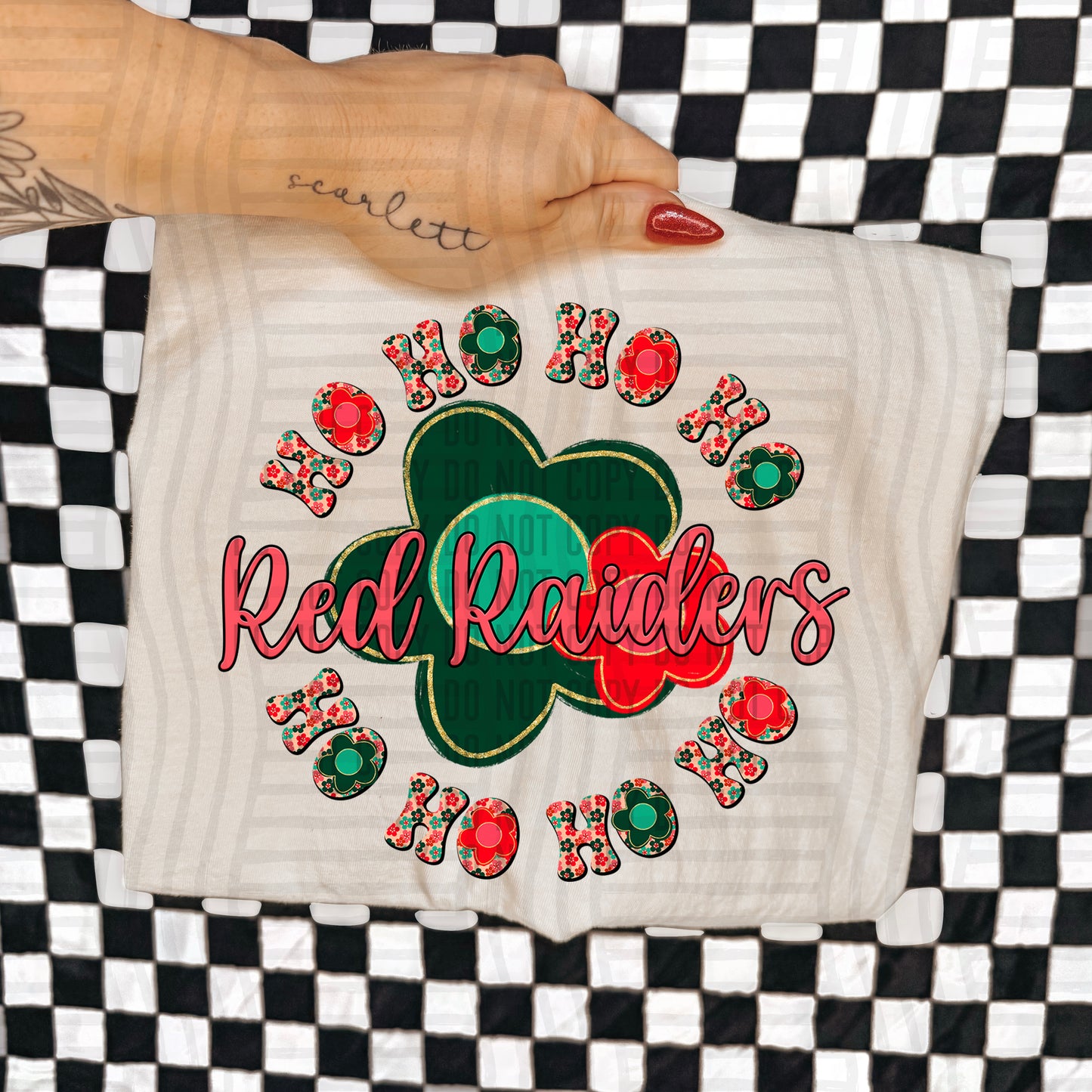 Retro HOHOHO - 300 dpi Digital Download