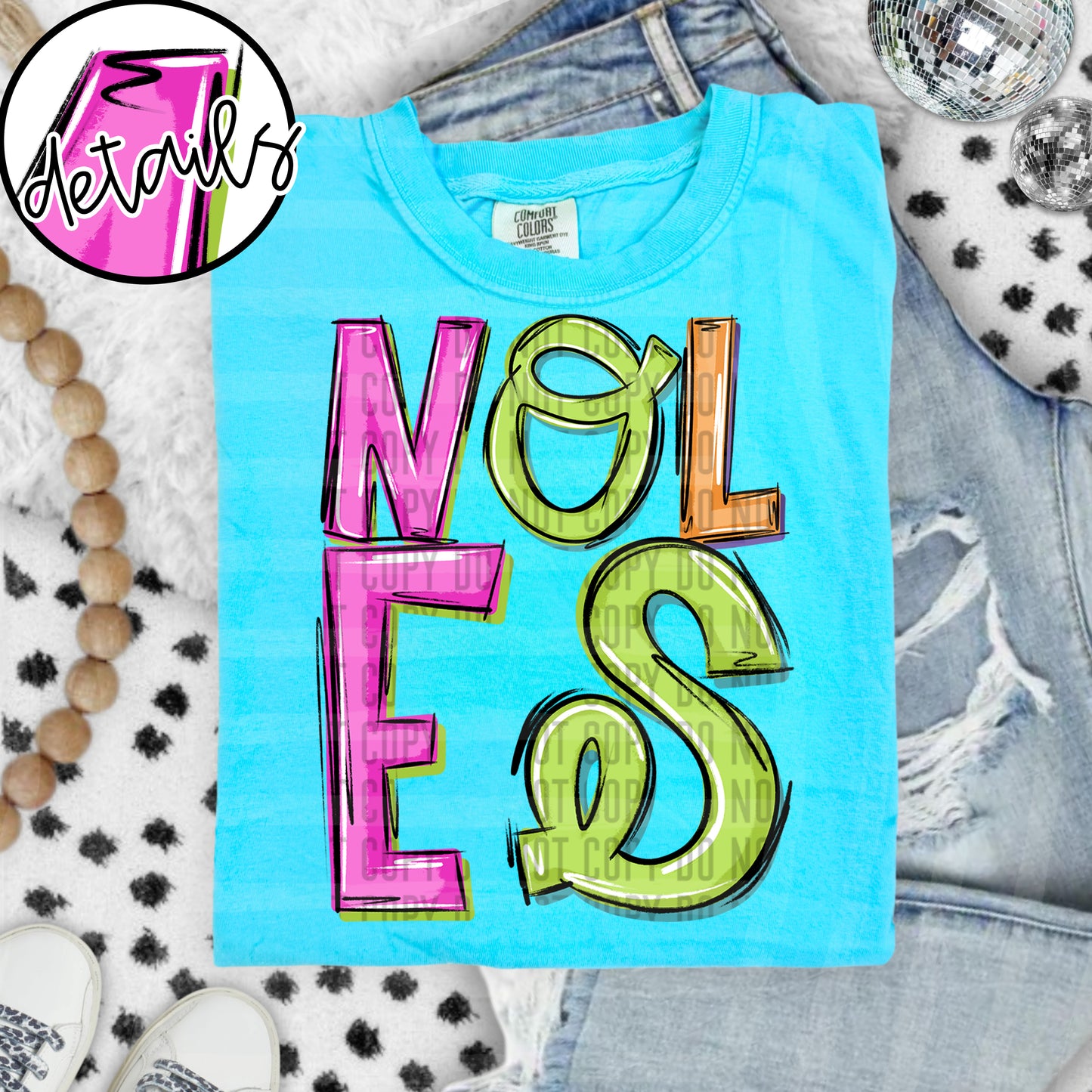 Neon Barbie Stacked - Custom + DROPDOWN - 300 DPI digital download