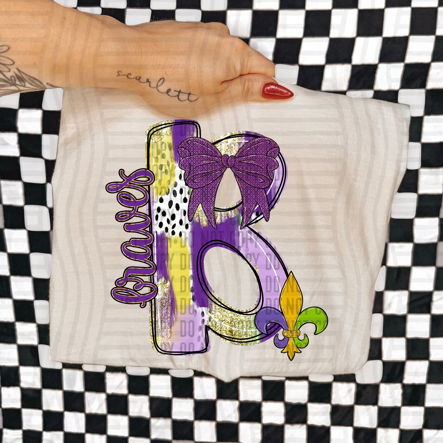 Mardi Mascots Custom + Dropdown  - 300 dpi Digital Download