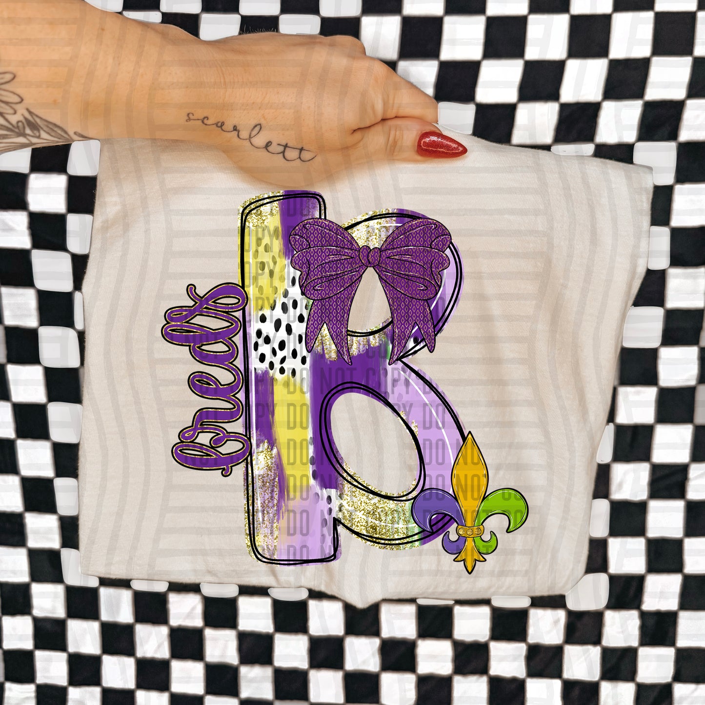 Mardi Mascots Custom + Dropdown  - 300 dpi Digital Download